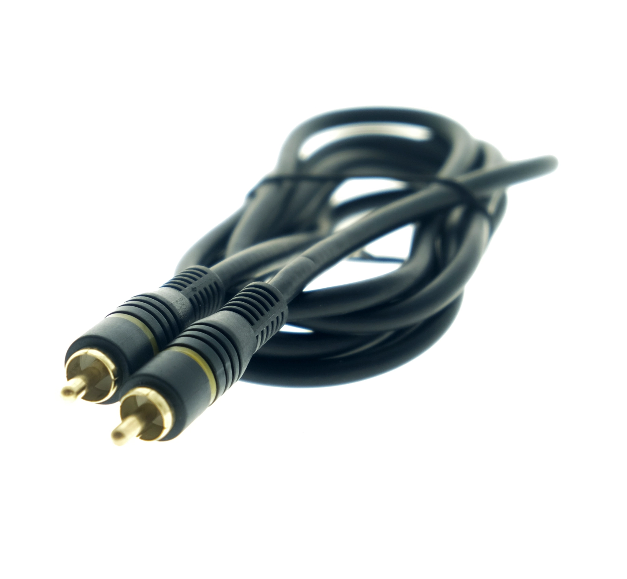 Sinox One subwoofer kabel. 1,5m. Sort