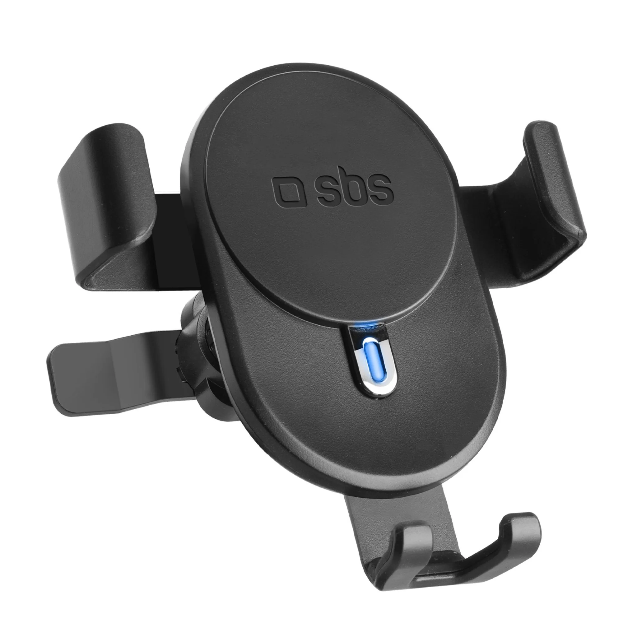 SBS Pro mobilholder til bilen med trådløs opladning. 15W