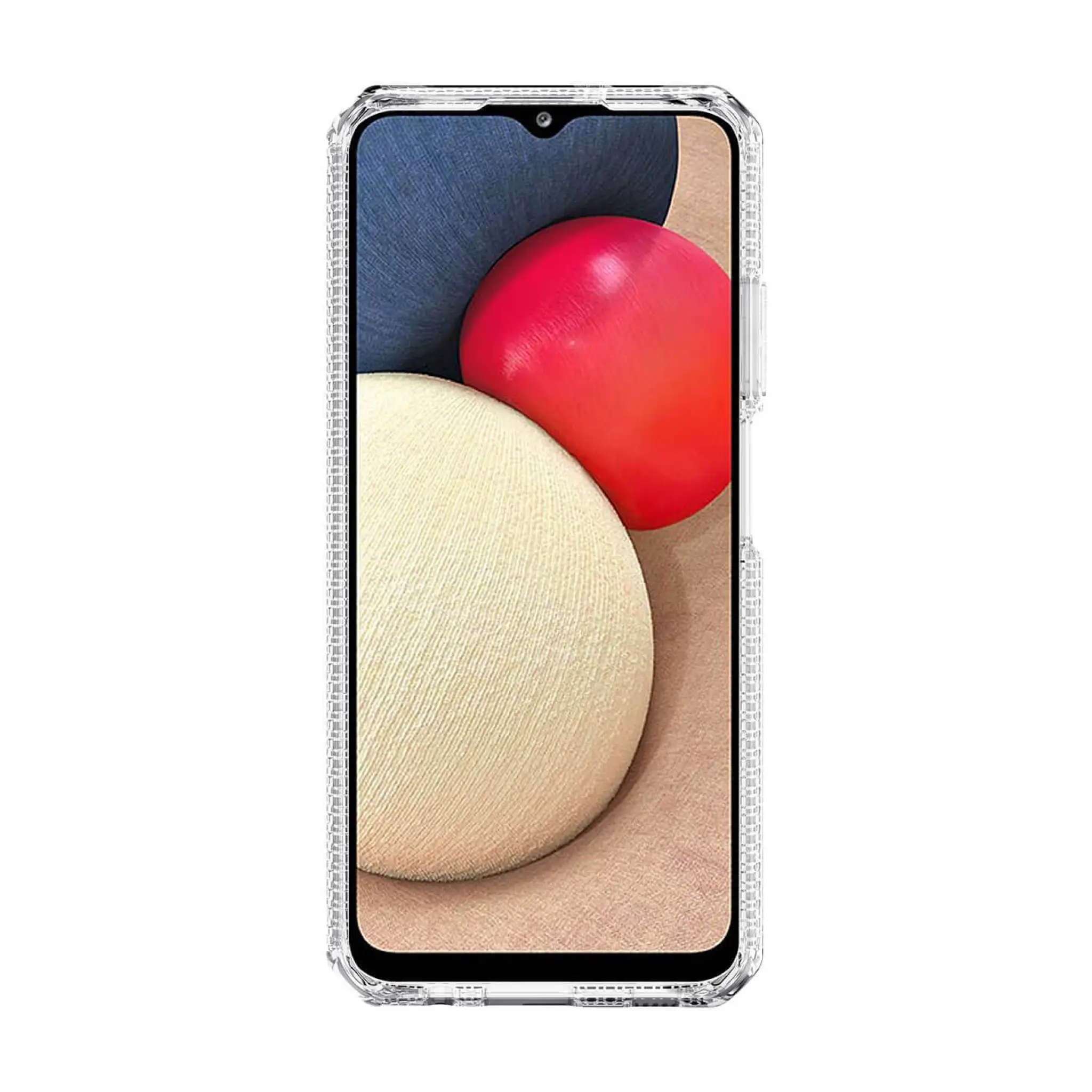 ITSKINS SPECTRUM CLEAR cover til Samsung Galaxy A03s (EUR Vers ) / A02s®. Gennemsigtig