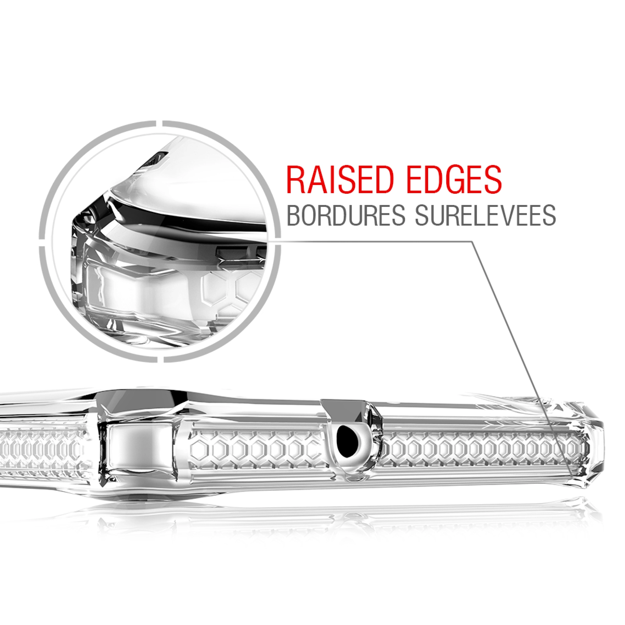 ITSKINS SPECTRUM CLEAR cover til Huawei Y6 II®. Gennemsigtig