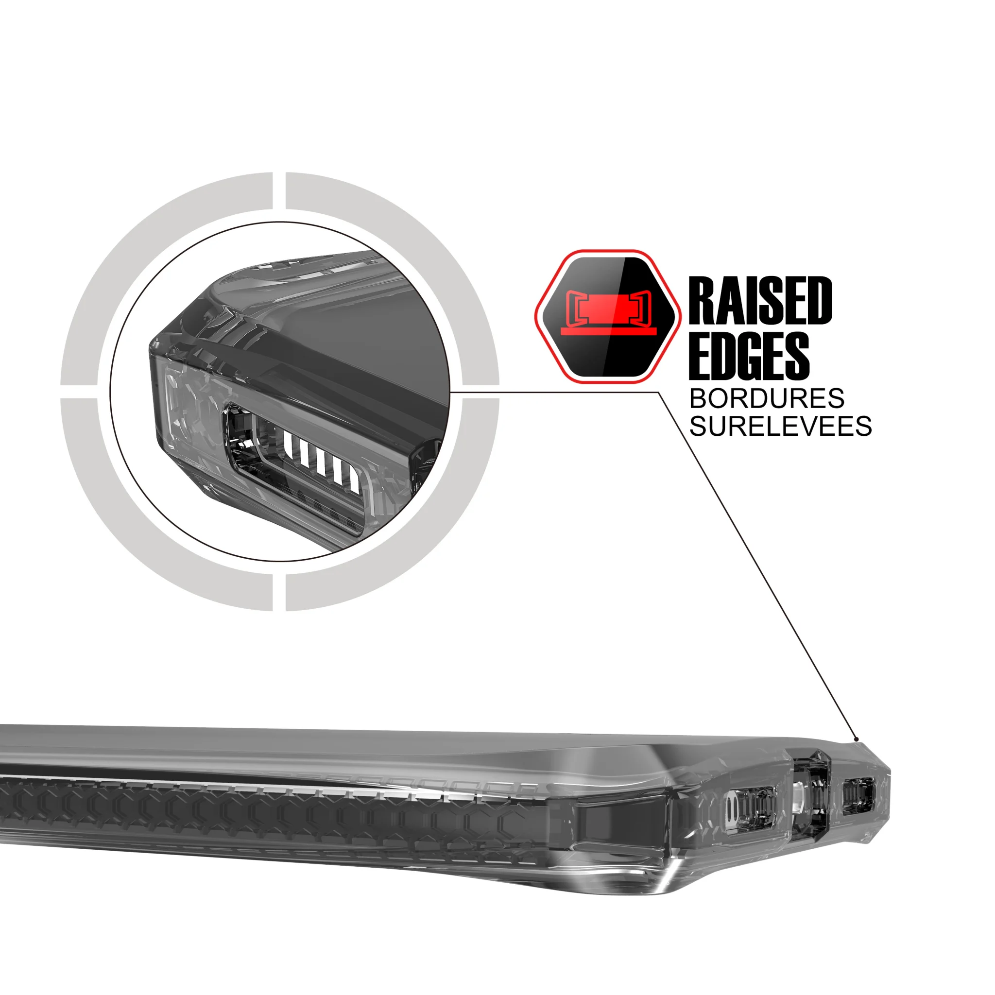 ITSKINS SPECTRUM CLEAR cover til iPhone XS / X®. Lyseblå