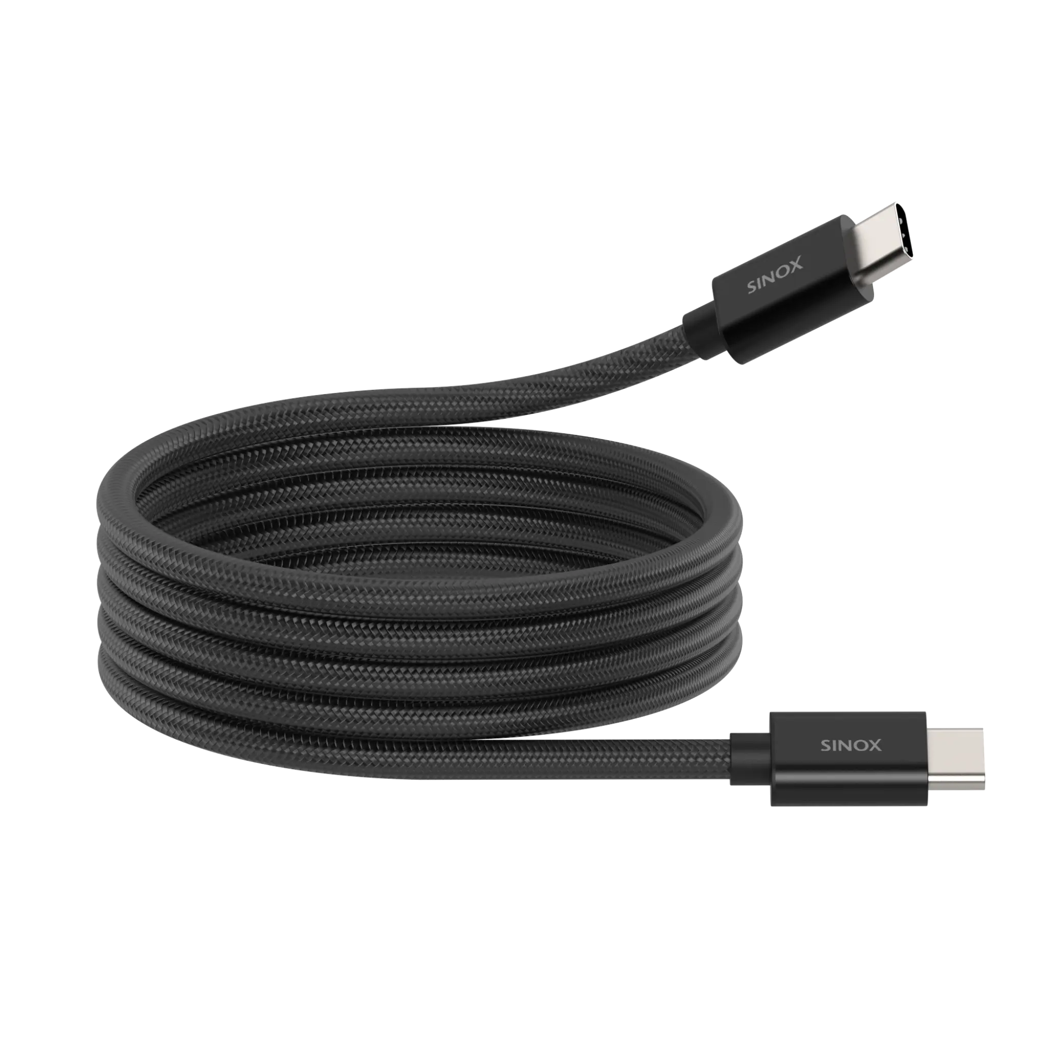 Sinox PRO USB C 2.0 magnetisk kabel. 1m. Sort Sinox PRO USB C 2.0 magnetisk kabel. 1m. Sort