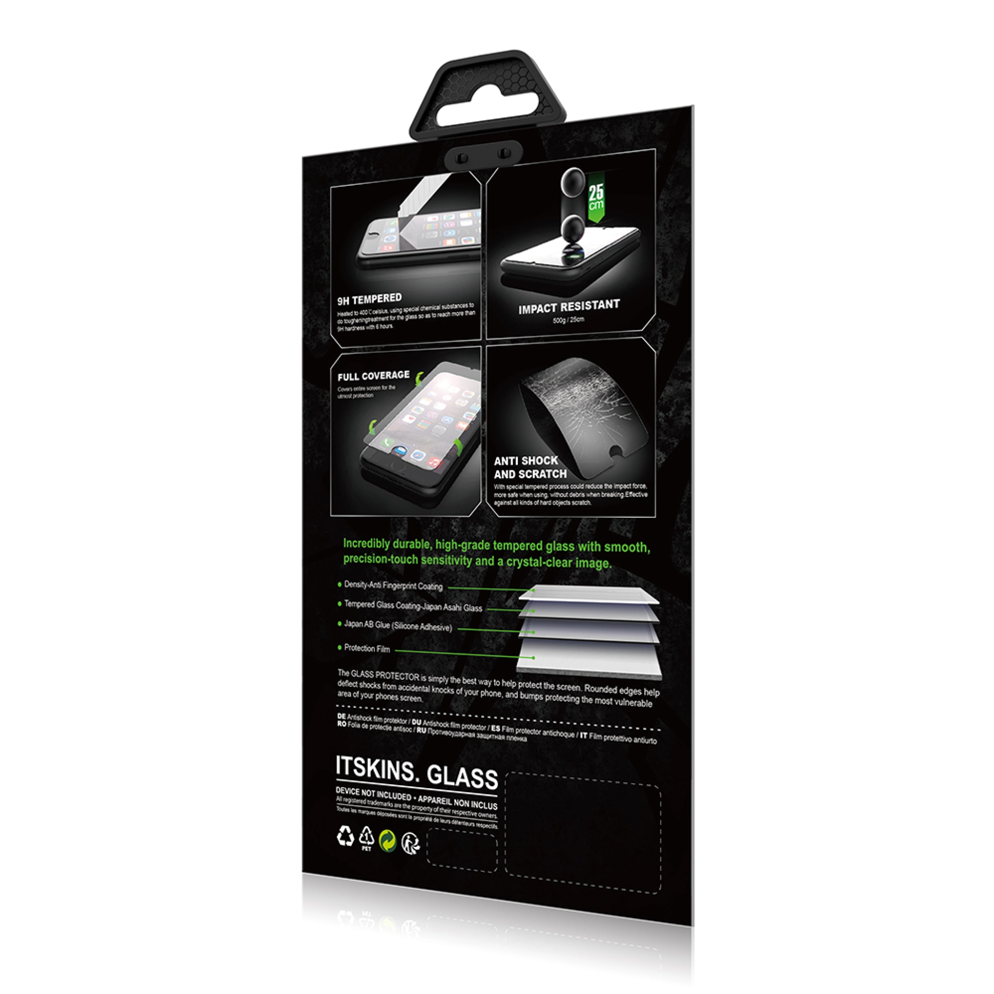 ITSKINS beskyttelsesglas til iPhone XS / X®