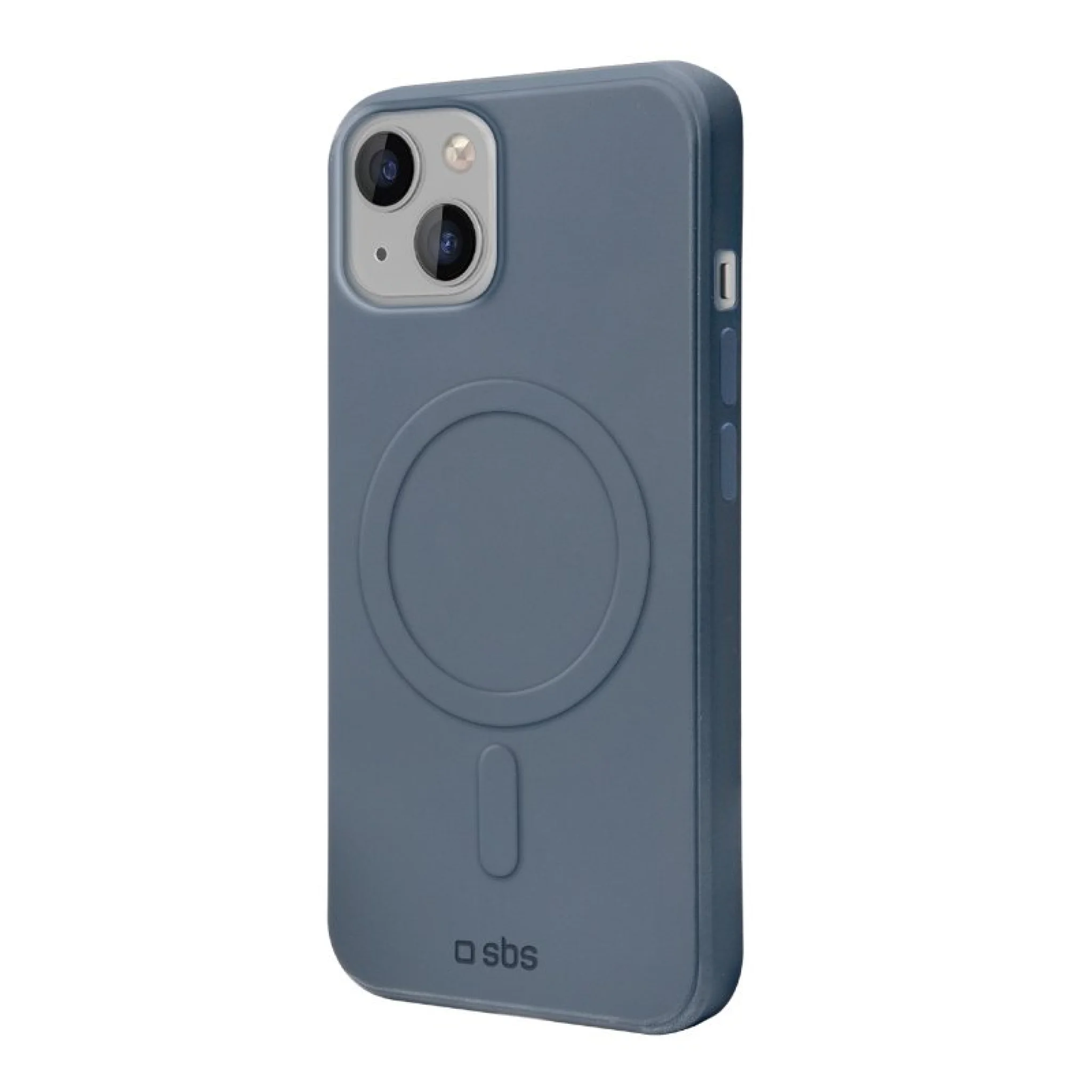 SBS Novelty MagSafe® kompatibelt cover til iPhone 14 Plus® med magnetisk opladning. Blå