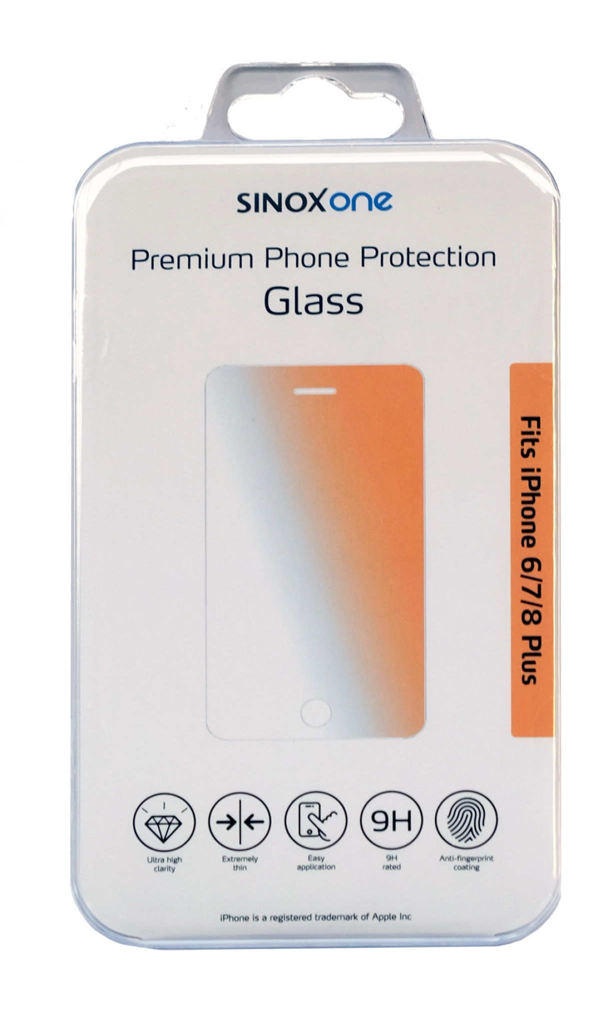 Sinox Protection Glass  iPhone 6+/7+/8+