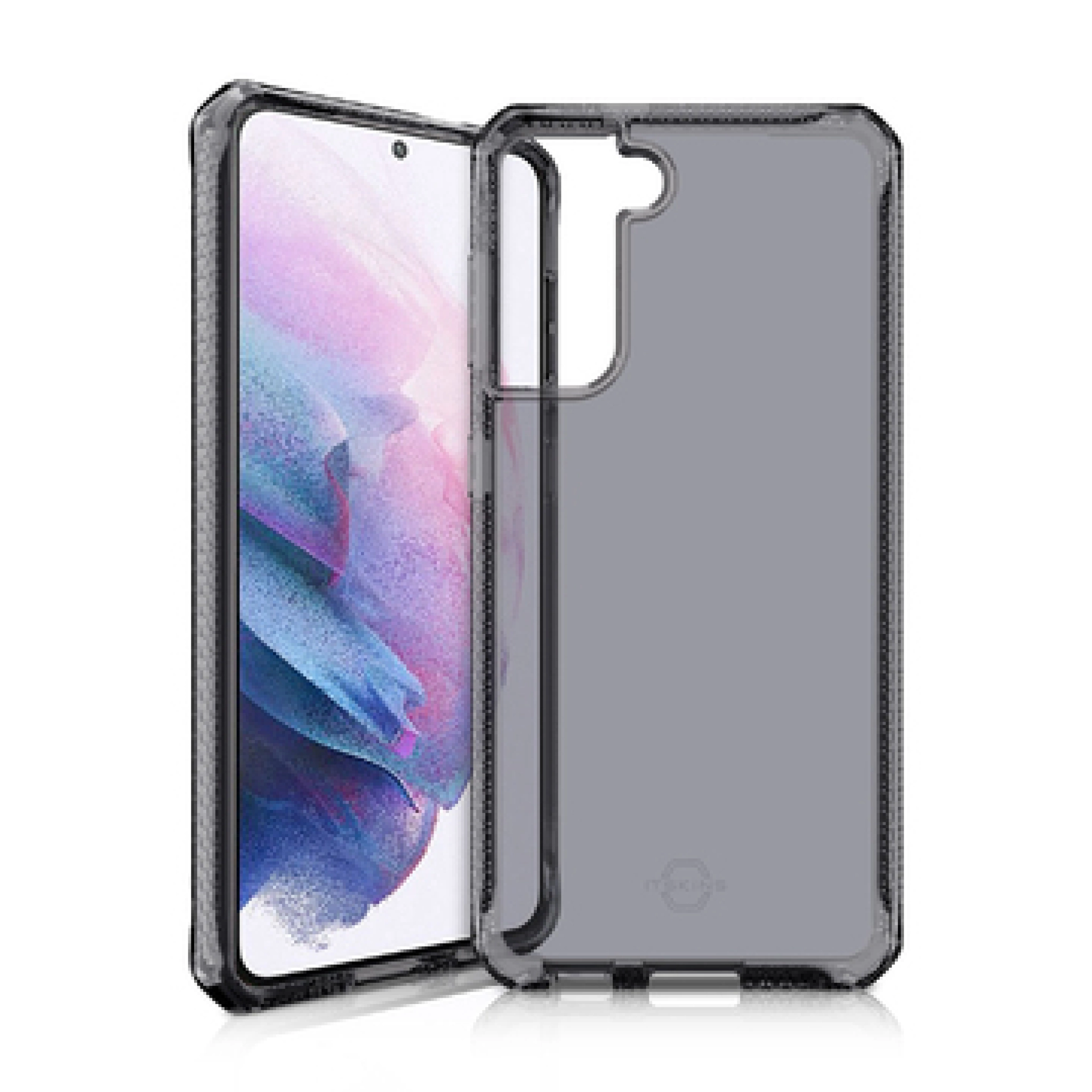 ITSKINS SPECTRUM CLEAR cover til Samsung Galaxy S21 + 4G / 5G®. Smoke