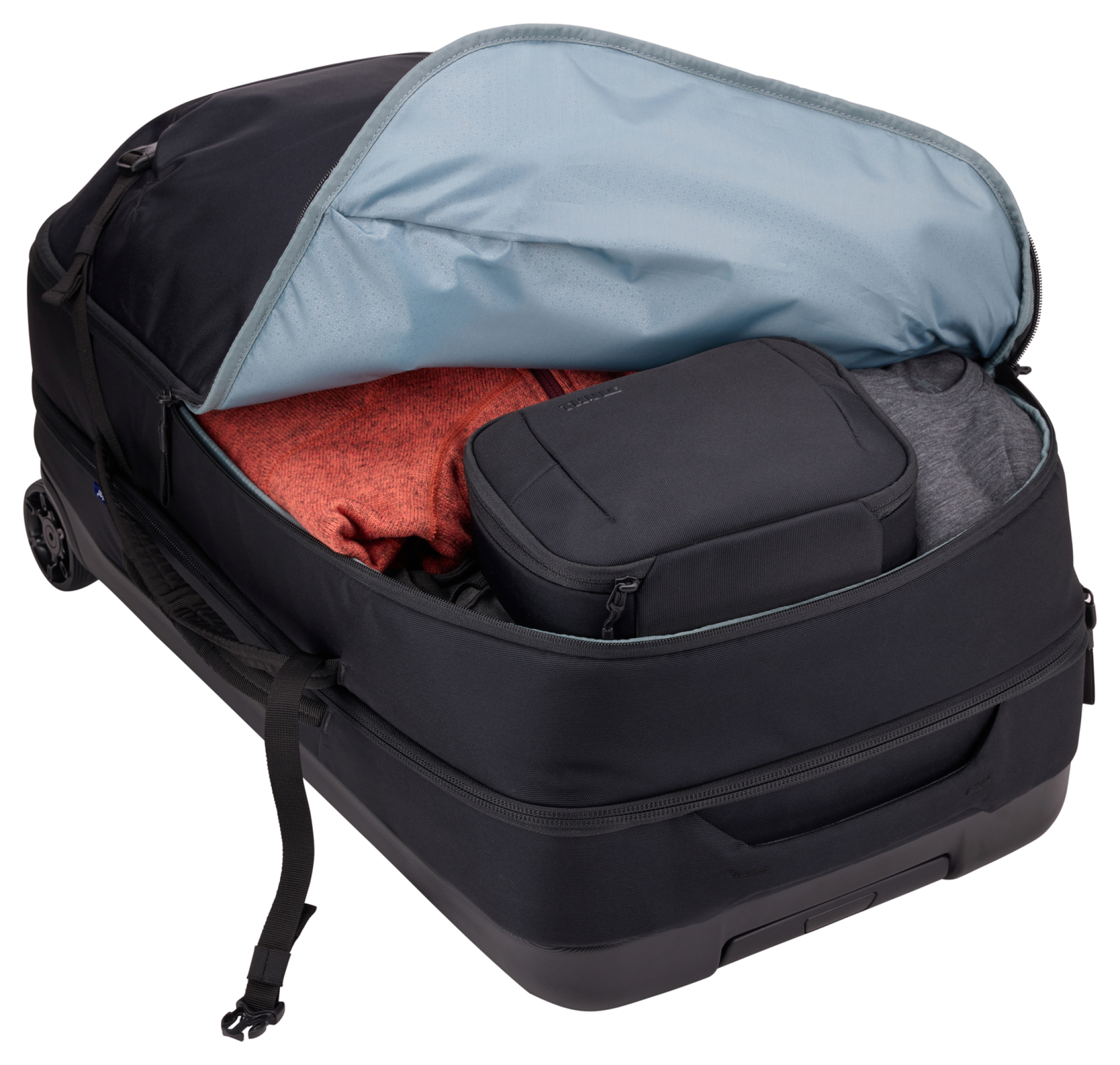 Thule Subterra 2 Wheeled Duffel. Sort