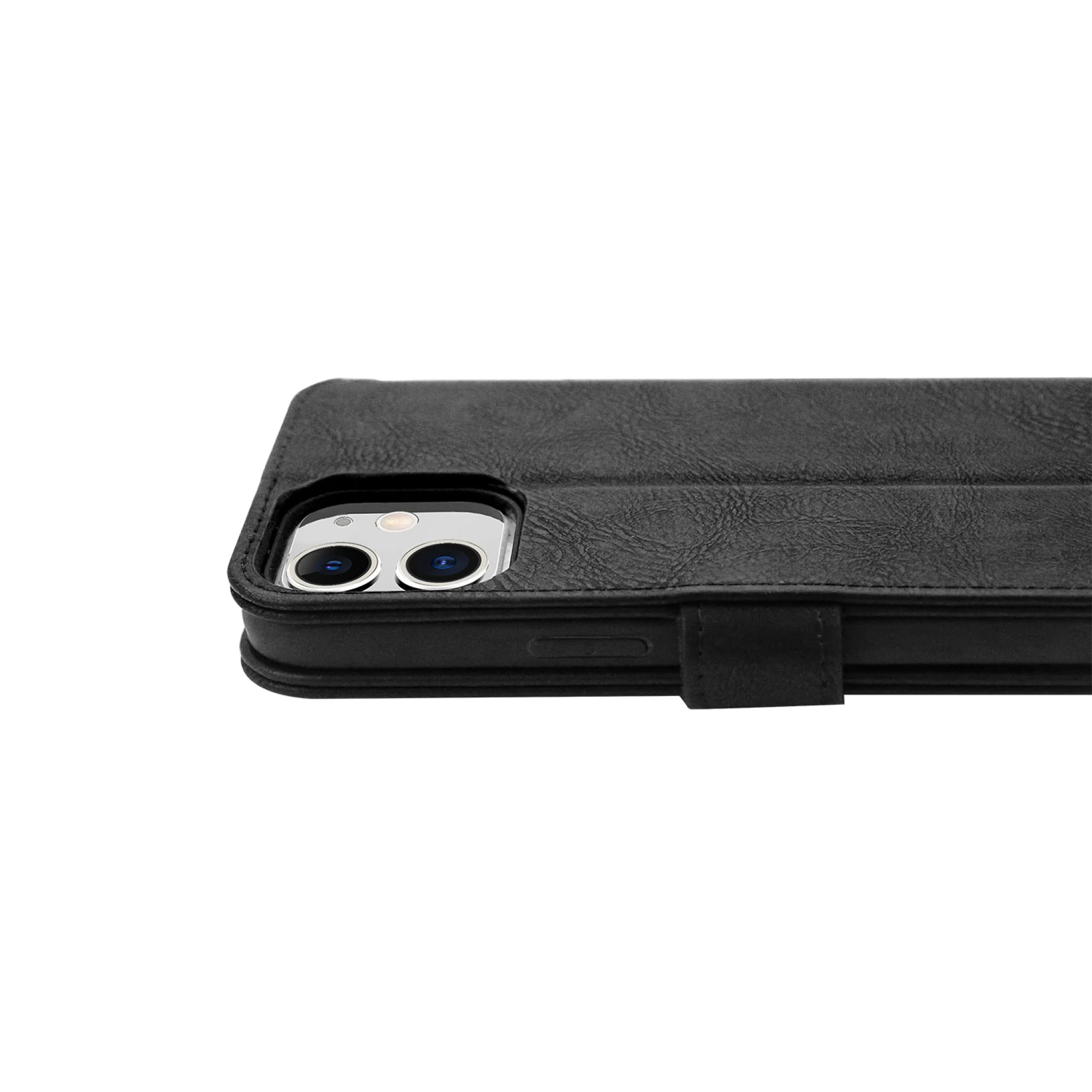 ITSKINS BOOK cover til iPhone 14 / 13®. Sort