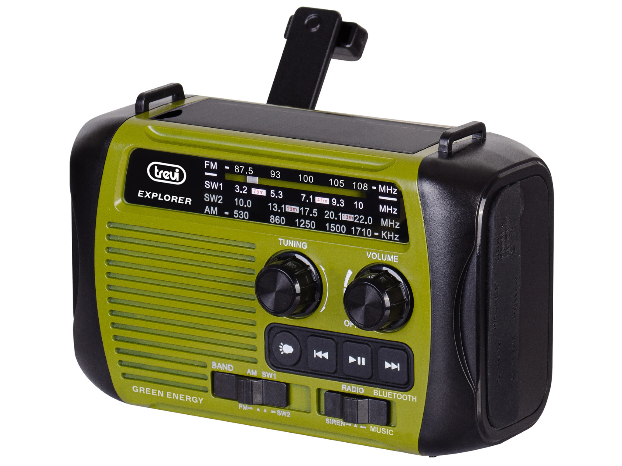 Trevi RA 7F 30 Bluetooth® Radio. Grøn