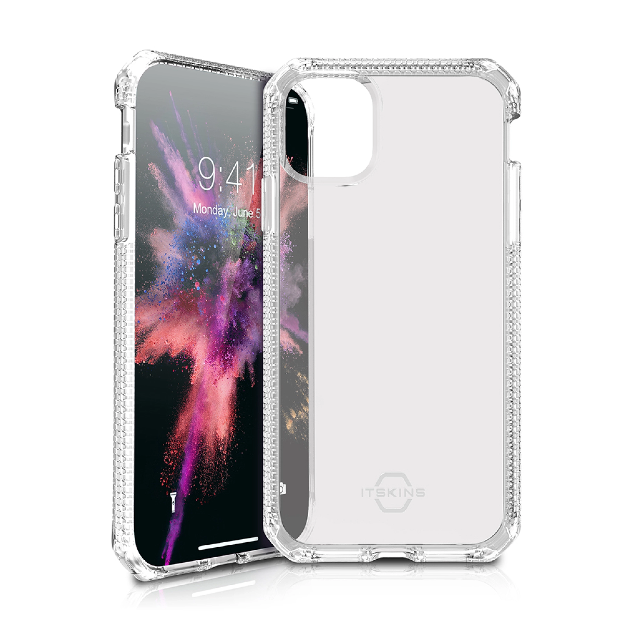 ITSKINS SPECTRUM CLEAR cover til iPhone 11 Pro / XS / X®. Gennemsigtig