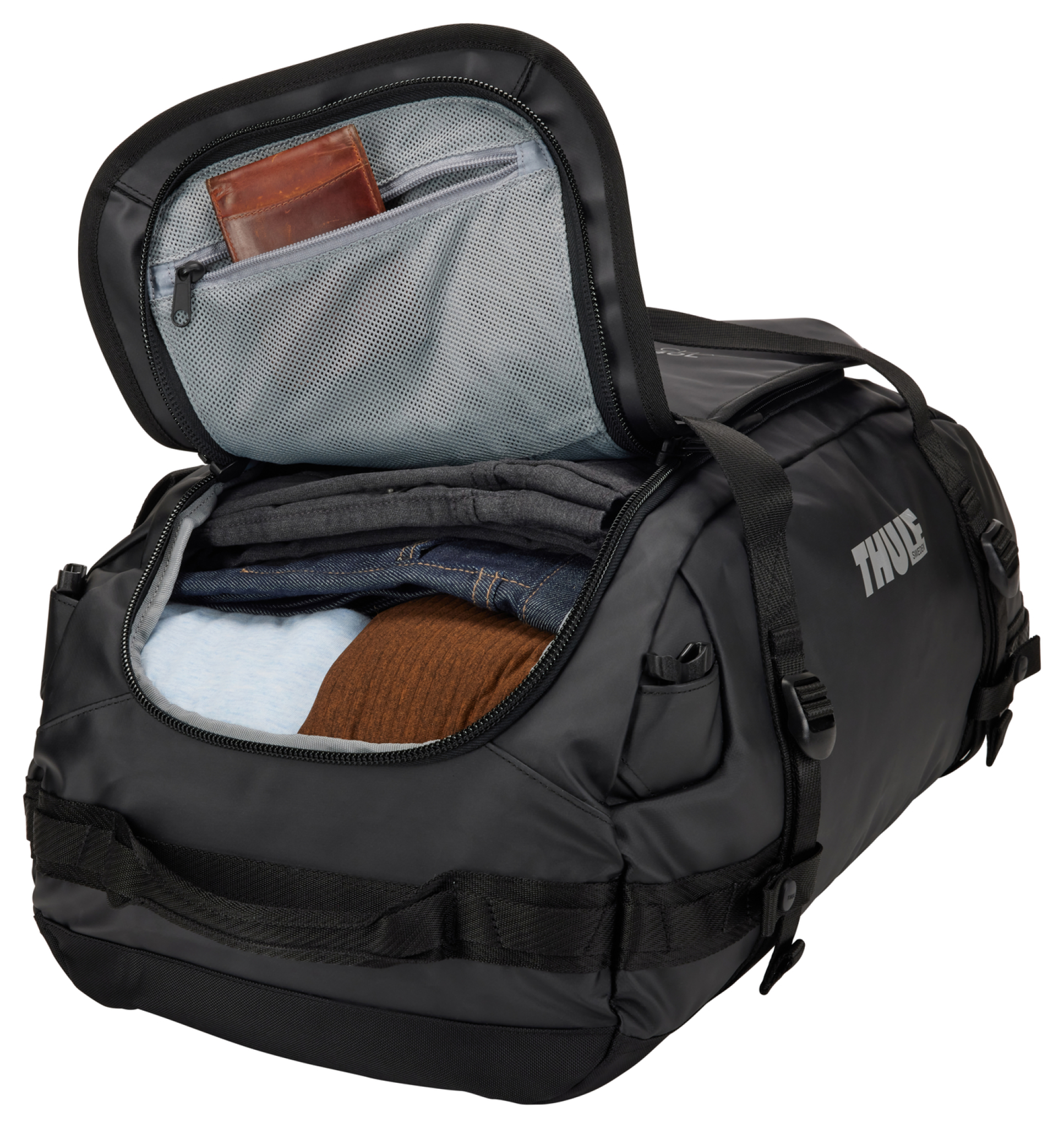 Thule Chasm Duffel 40L. Sort 