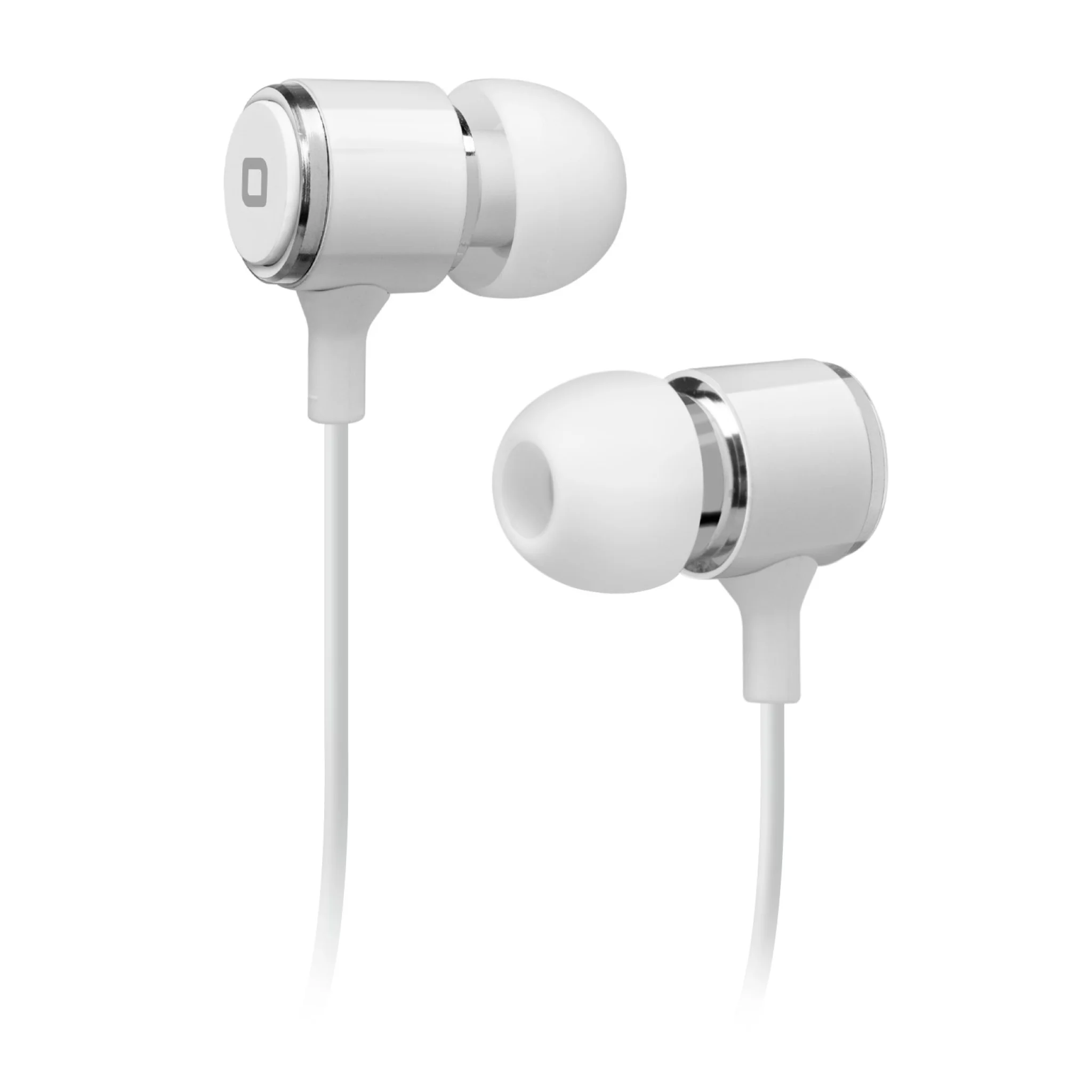 SBS in-ear stereo høretelefoner med Lightning-stik. Hvid