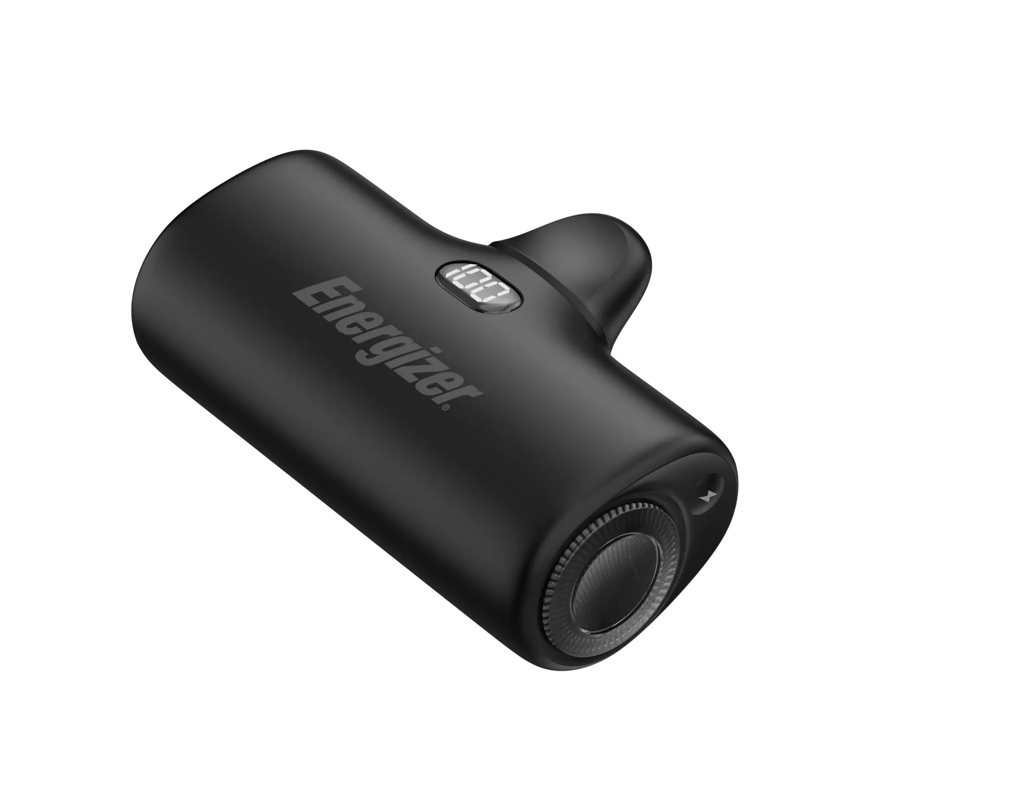 Energizer 22,5W hurtigopladende plug-in mini-powerbank. Sort