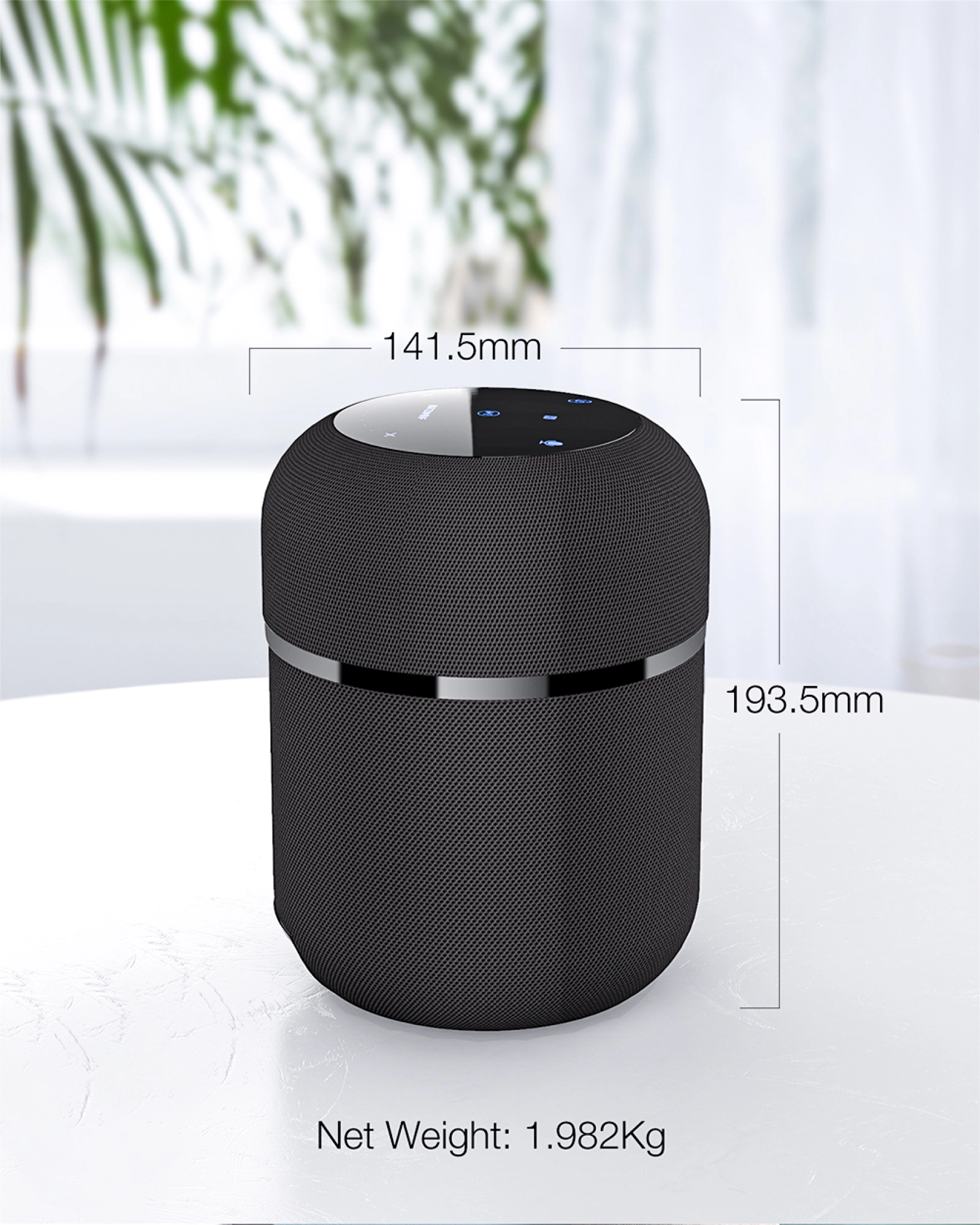 Sinox Sonitus 360 XL højttaler. Sort Sinox Sonitus 360 XL højttaler. Sort