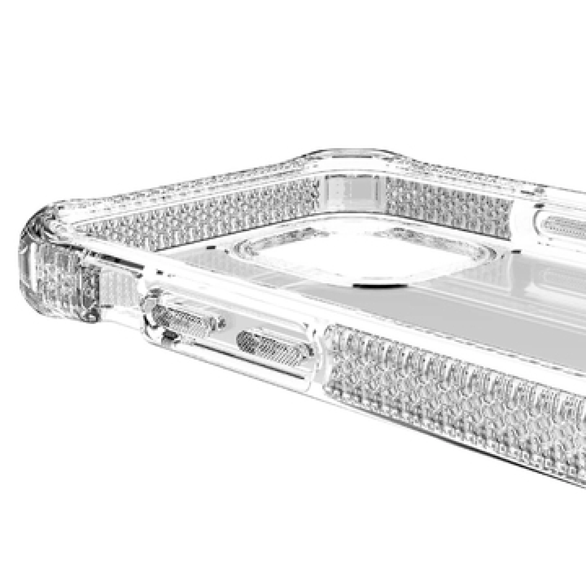 ITSKINS SUPREME CLEAR cover til iPhone 12 Pro Max®. Gennemsigtig