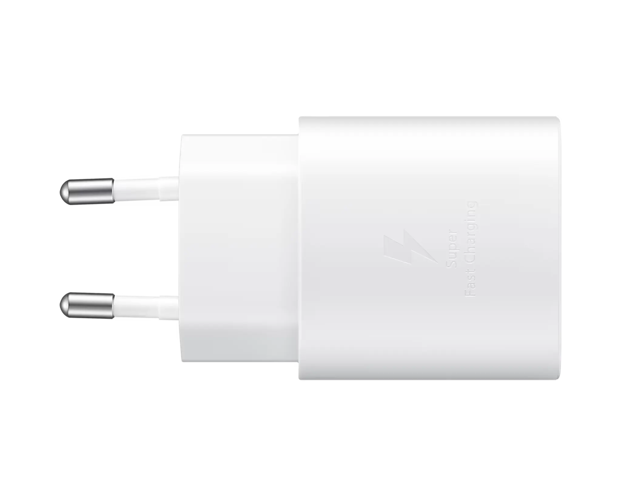 Samsung oplader USB-C. 25W. Hvid