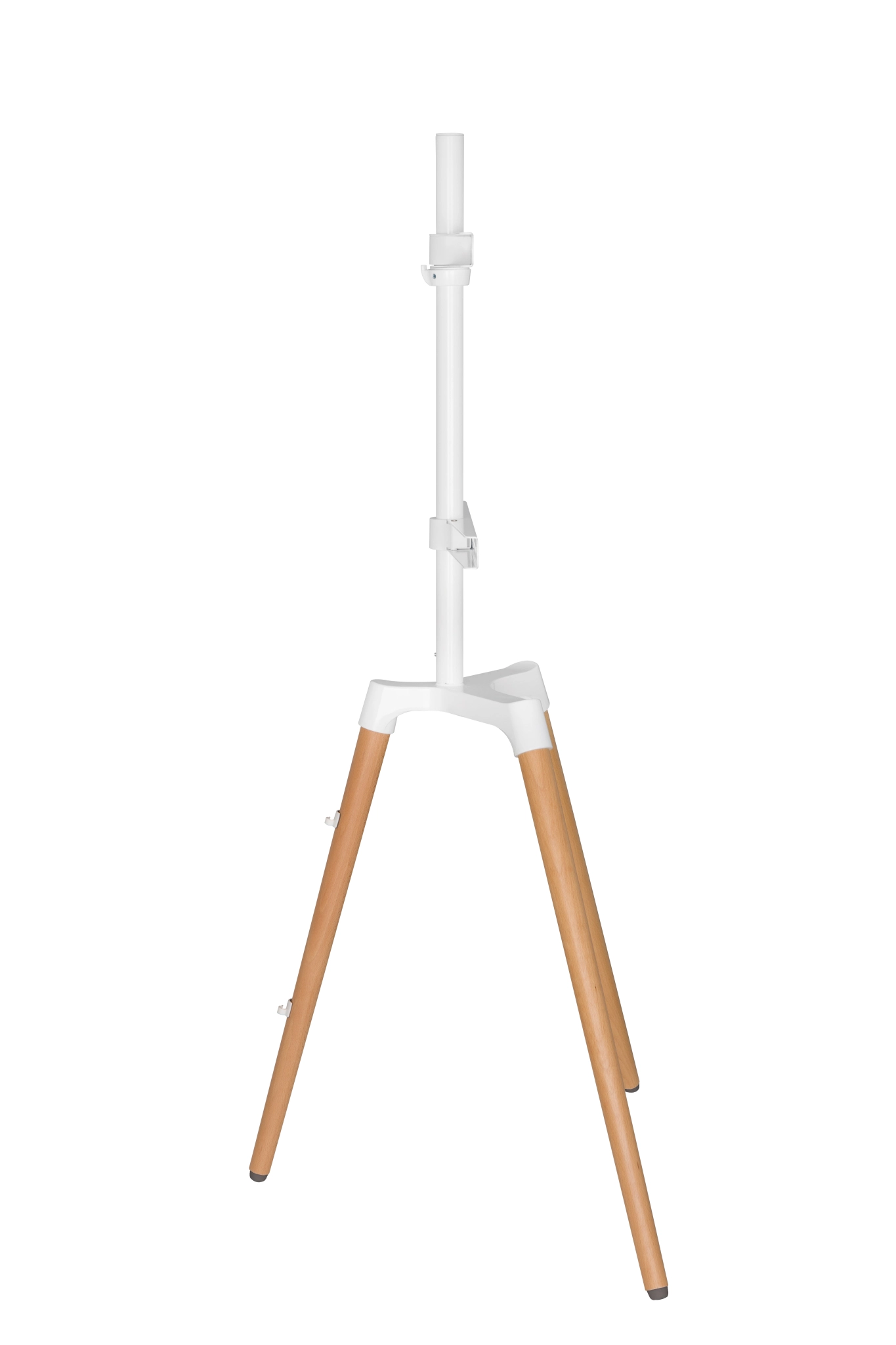 Sinox Tripod TV gulvstand med drejbar top. 50"-65". Lyst træ/hvid Sinox Tripod TV gulvstand med drejbar top. 50"-65". Lyst træ/hvid