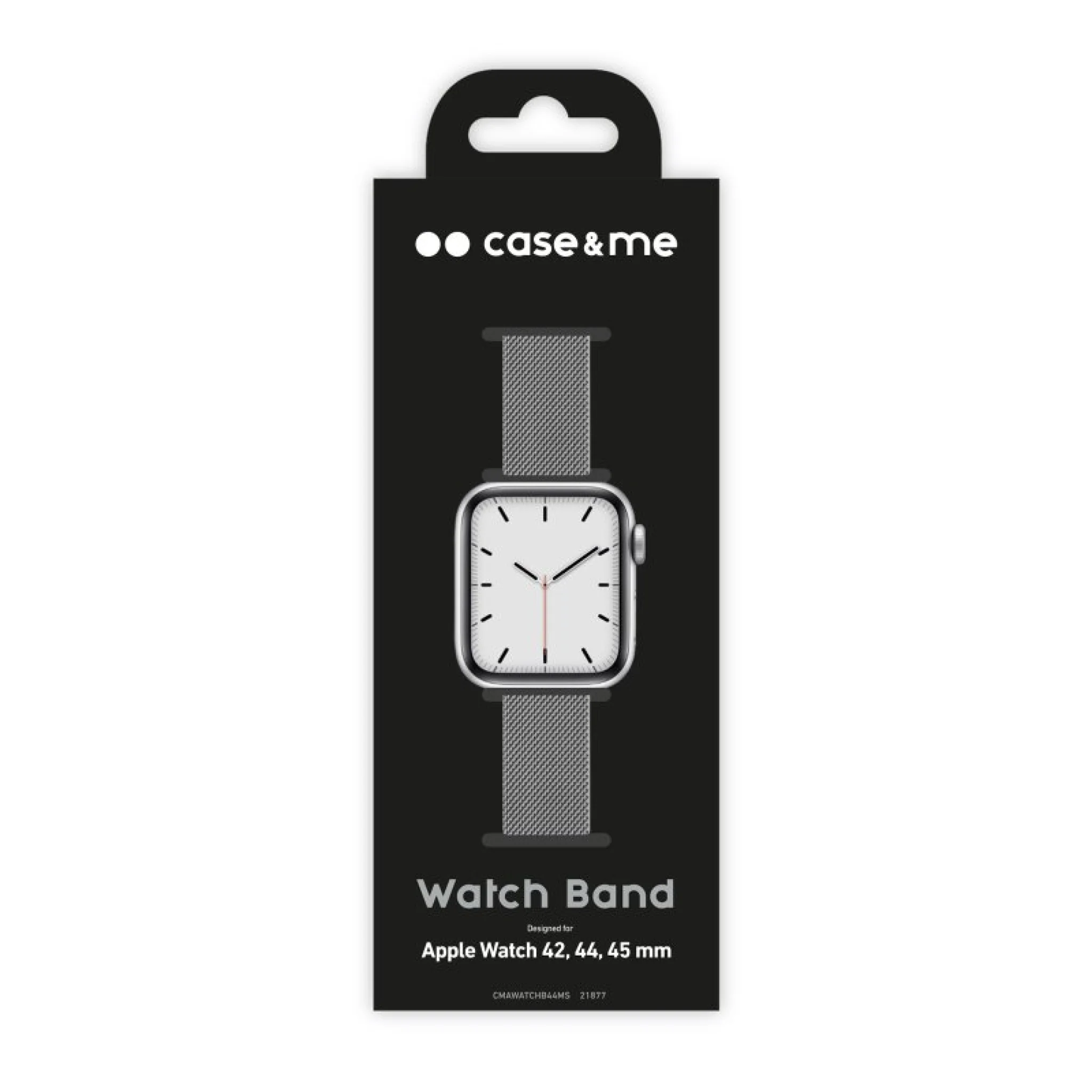 SBS rem til Apple Watch®. 42/44/45 mm. Sølv