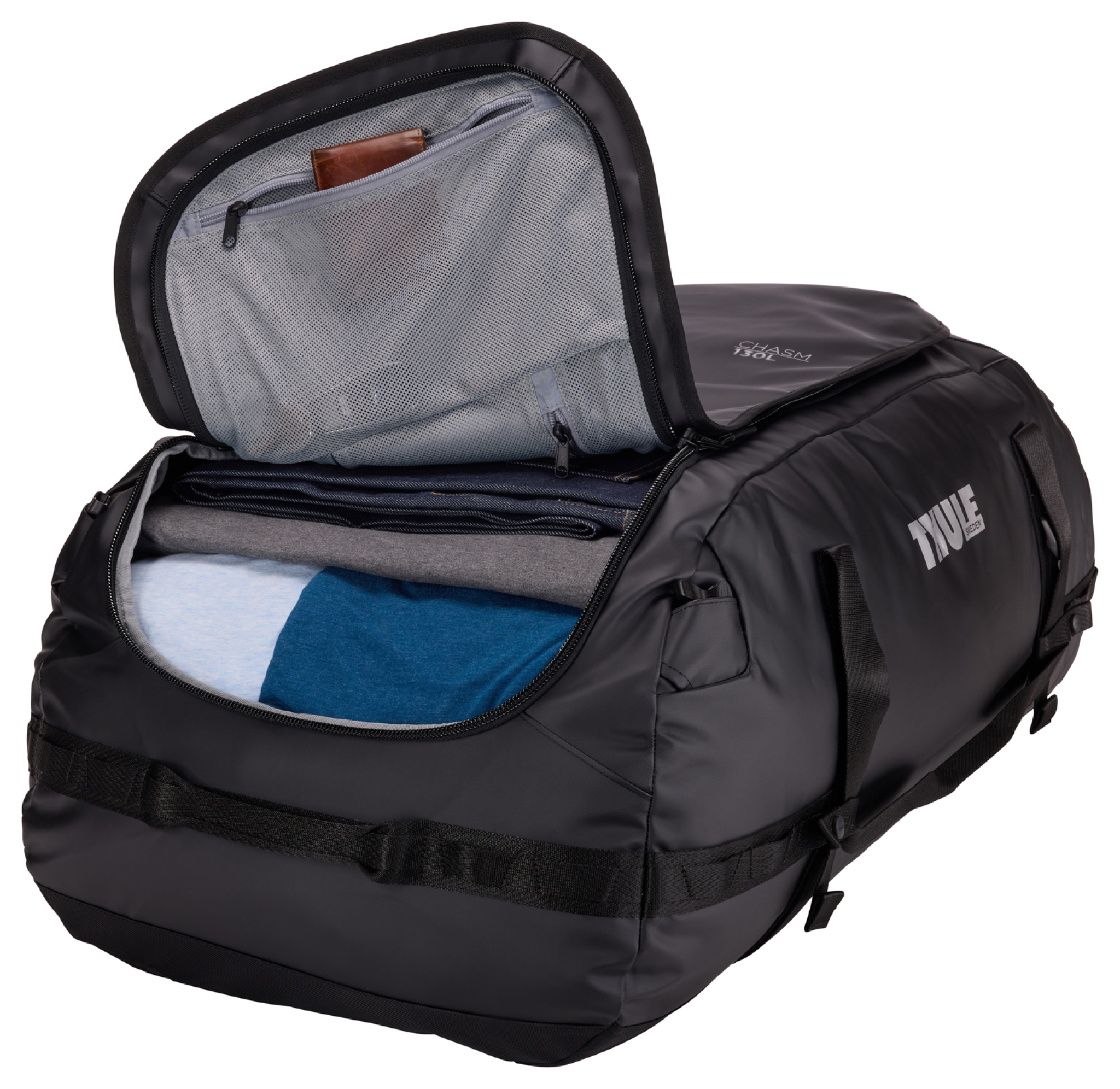 Thule Chasm Duffel 130L. Sort 