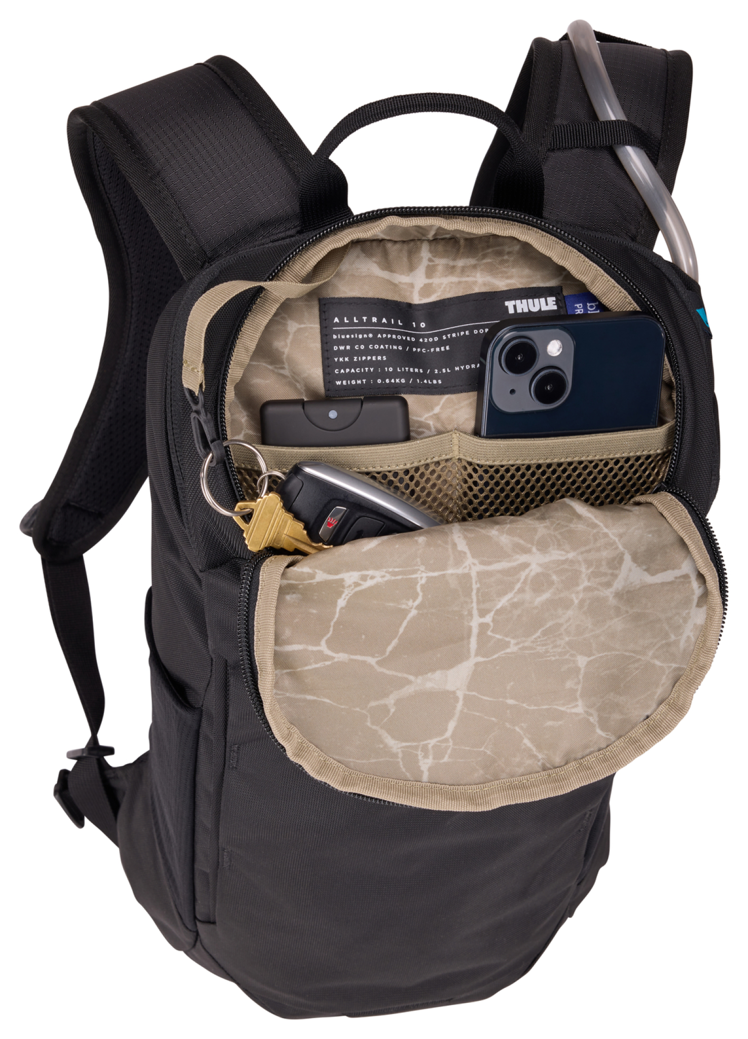 Thule AllTrail Hydration Backpack 10L. Sort
