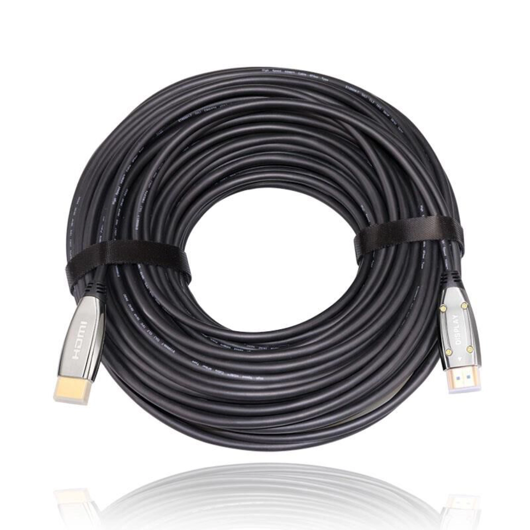 Sinox SHD HDMI™ Optisk kabel 4K60Hz+E. 40m. Sort