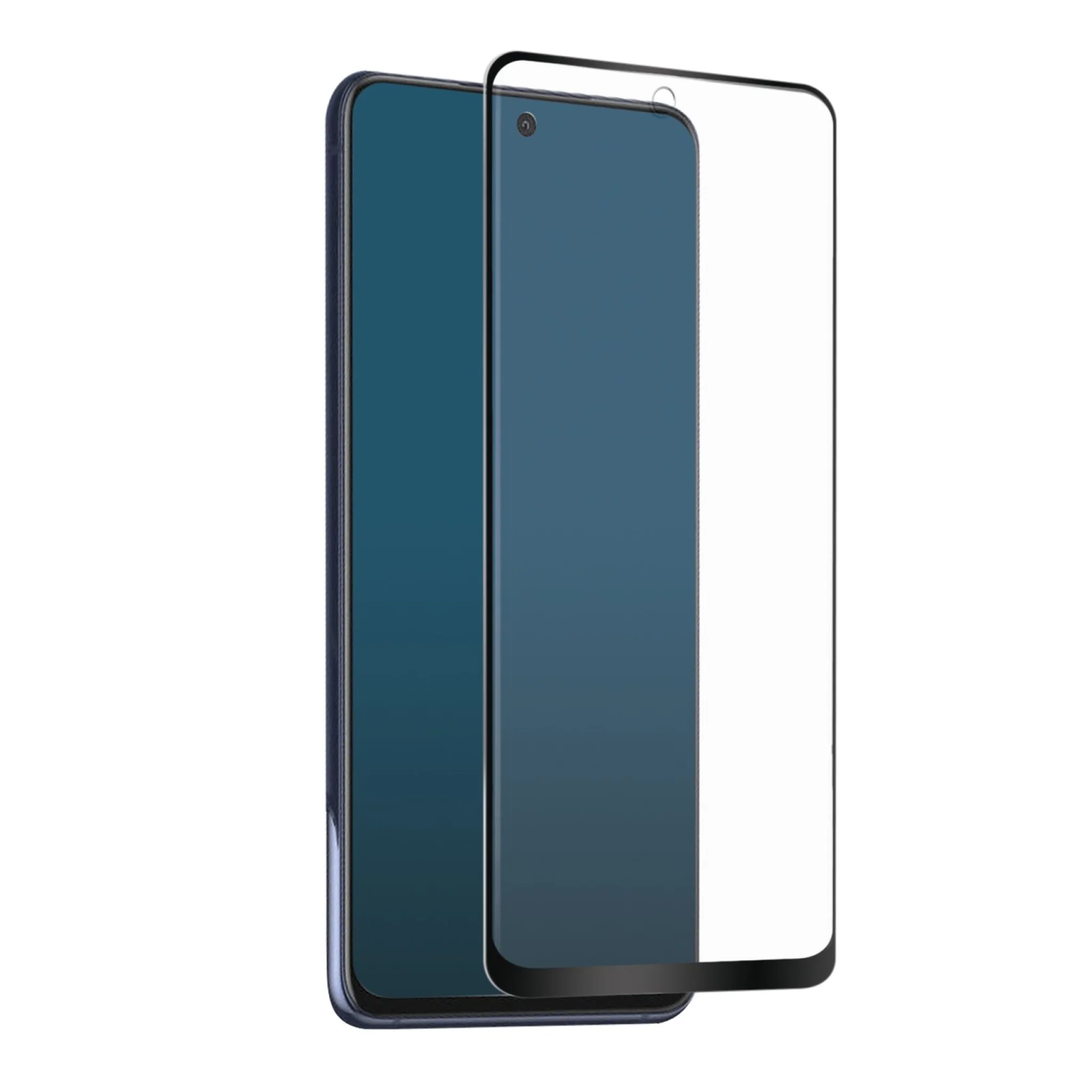 SBS beskyttelsesglas til Samsung Galaxy S21 FE®. Sorte kanter