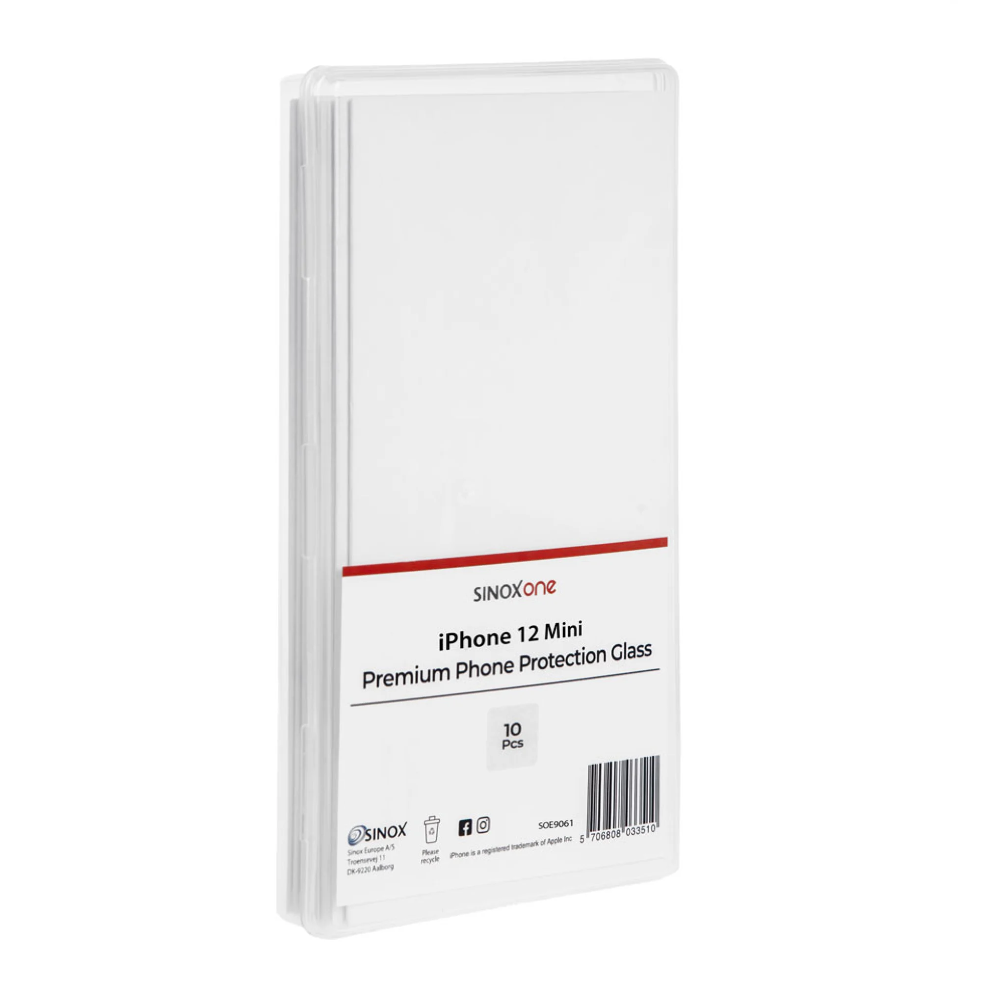 Sinox Protection Glass. 10 stk