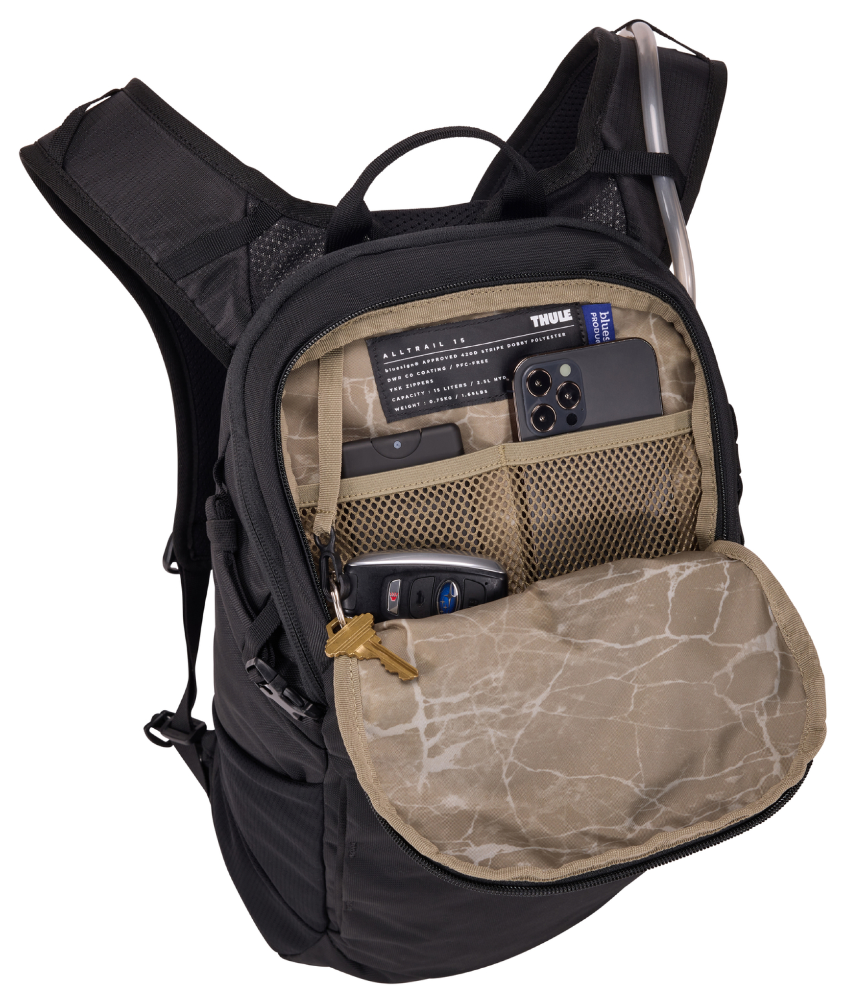 Thule AllTrail Hydration Backpack 16L. Sort