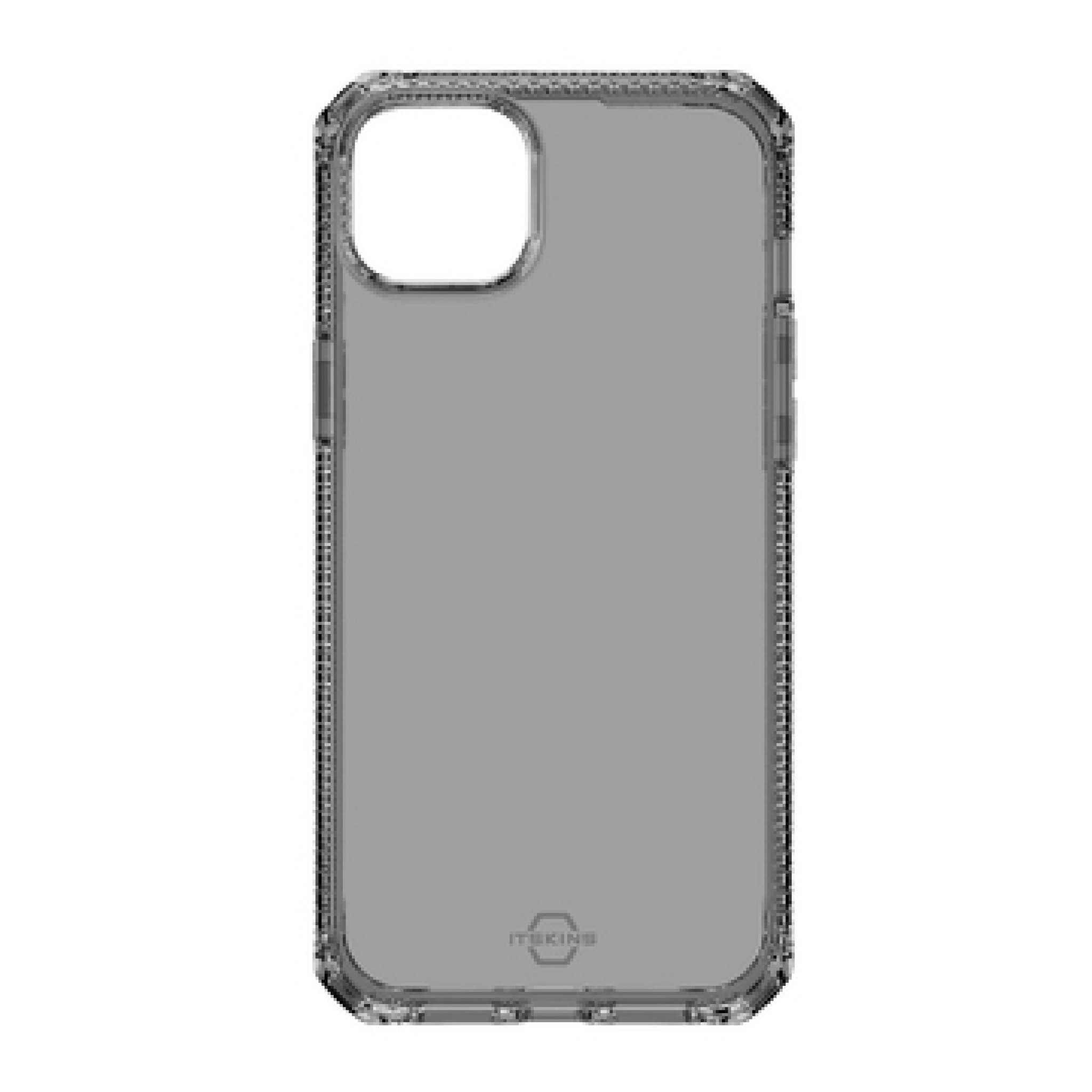 ITSKINS SPECTRUM CLEAR cover til iPhone 15®. Smoke