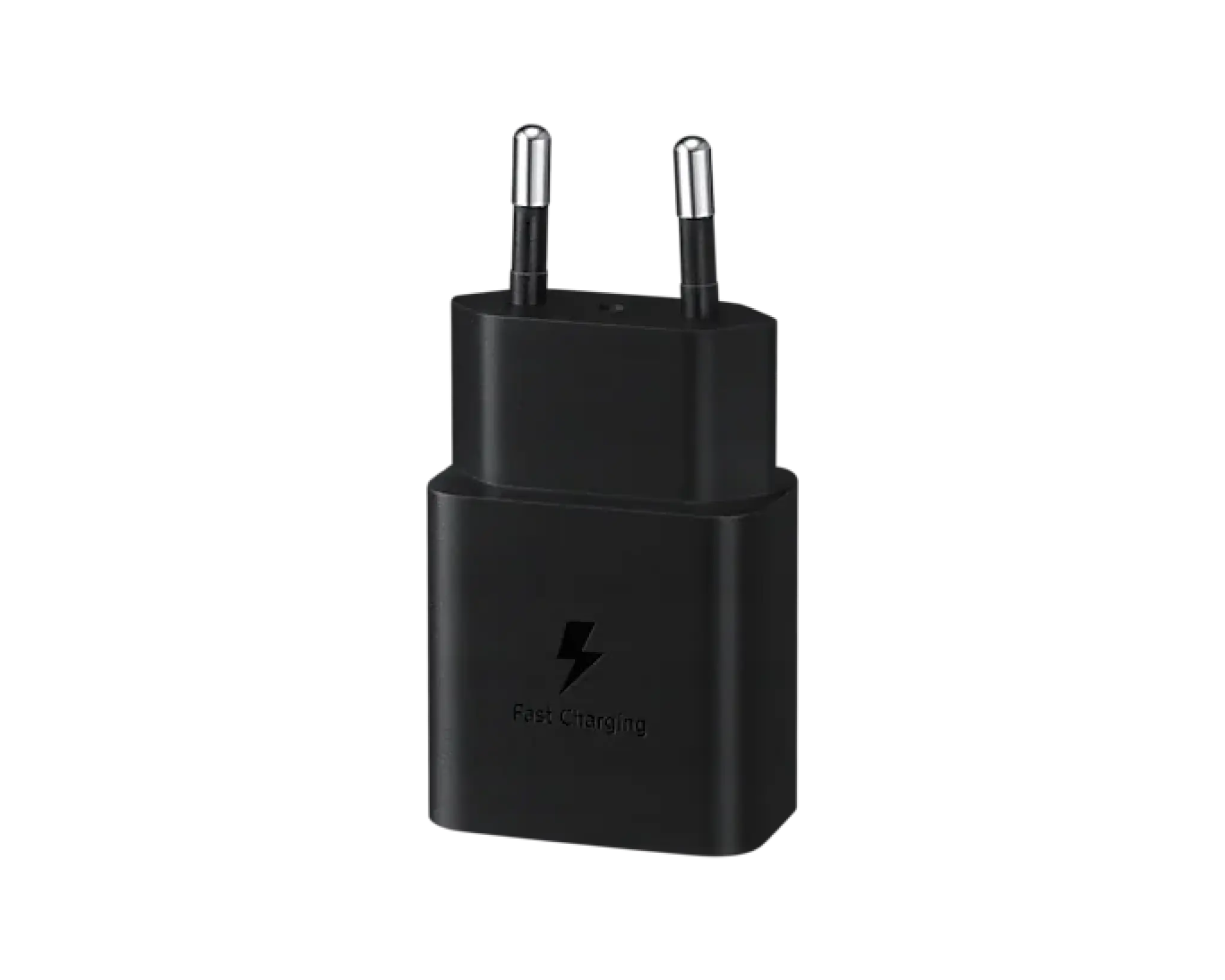 Samsung 240V USB-C oplader. Sort