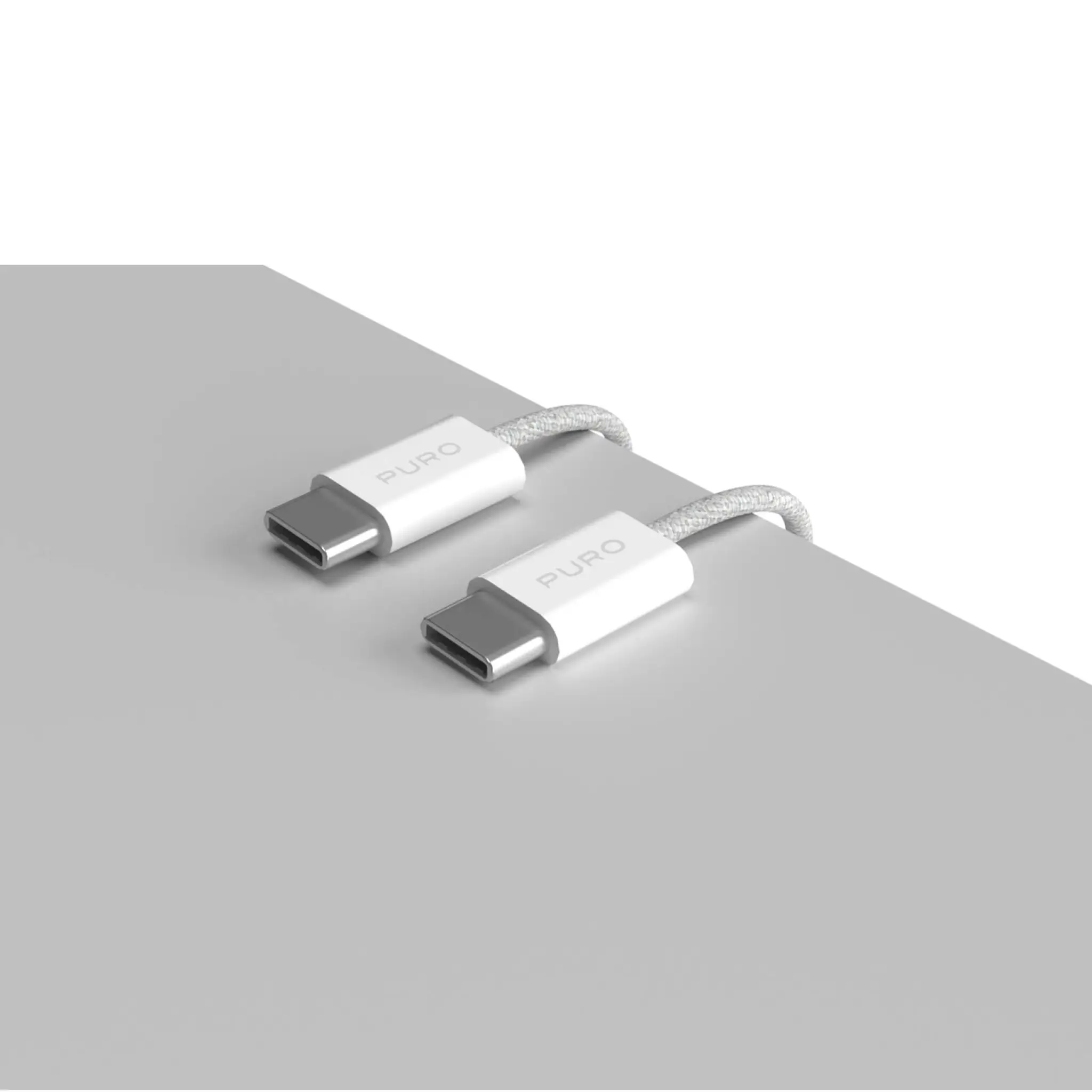 PURO Fabrik 2.0 60W USB-C til USB-C opladnings- og synkroniseringskabel 1,5 m