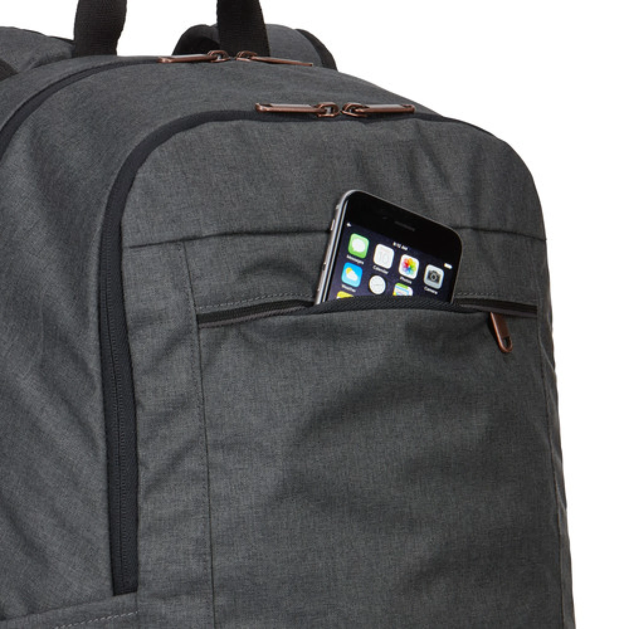 Case Logic Era 15,6" Laptop Backpack. Obsidian grå