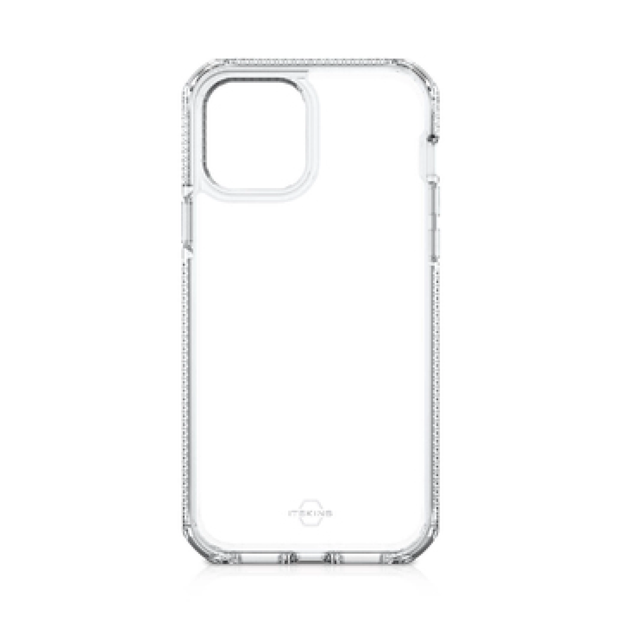 ITSKINS SUPREME CLEAR cover til iPhone 12 Pro Max®. Hvid og gennemsigtig