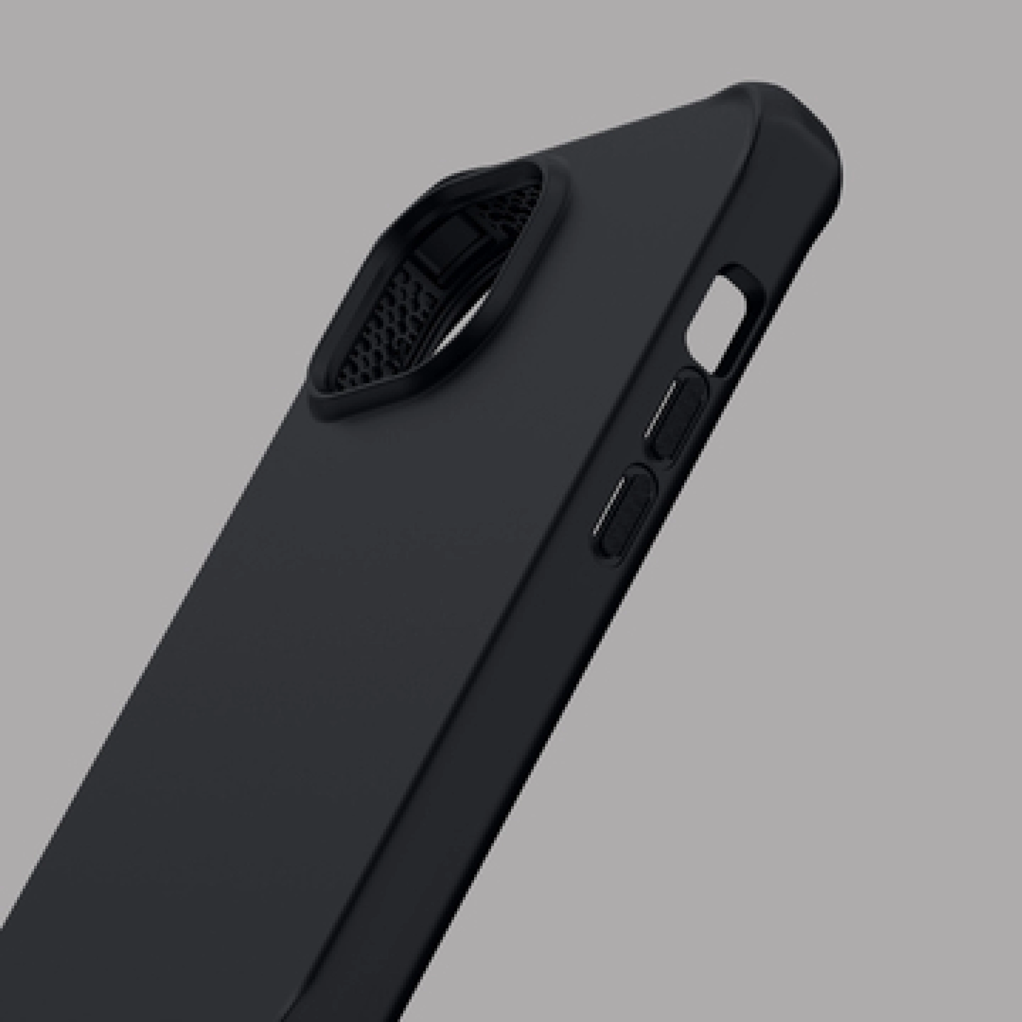 ITSKINS SPECTRUM SOLID cover til iPhone 15®. Sort