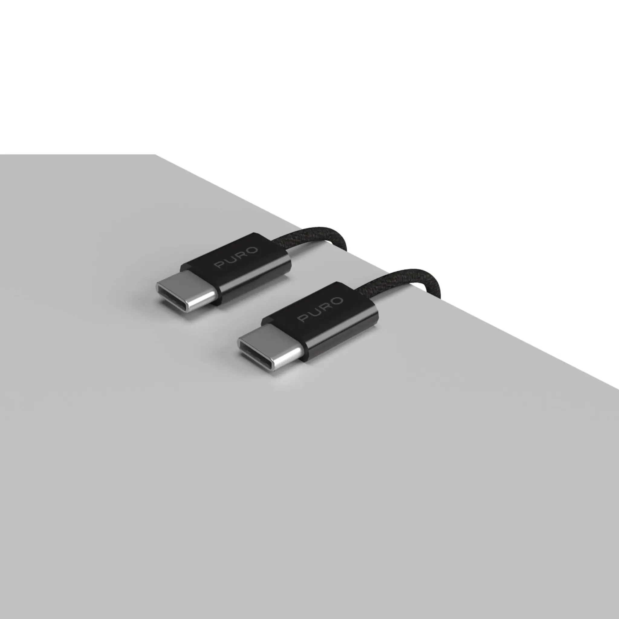 PURO Fabrik 2.0 60W USB-C til USB-C opladnings- og synkroniseringskabel 1,5 m