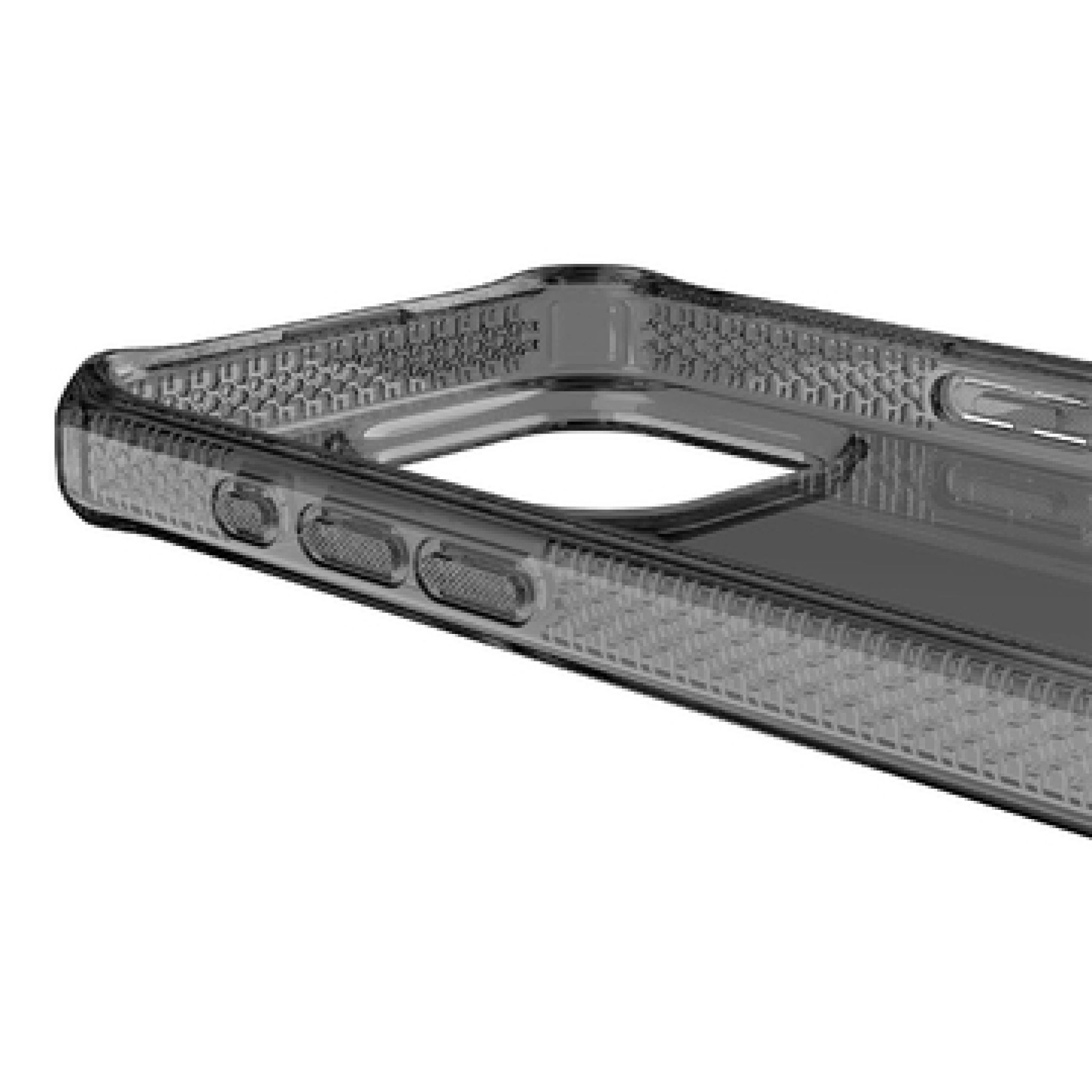 ITSKINS SPECTRUM CLEAR cover til iPhone 15 Pro®. Smoke