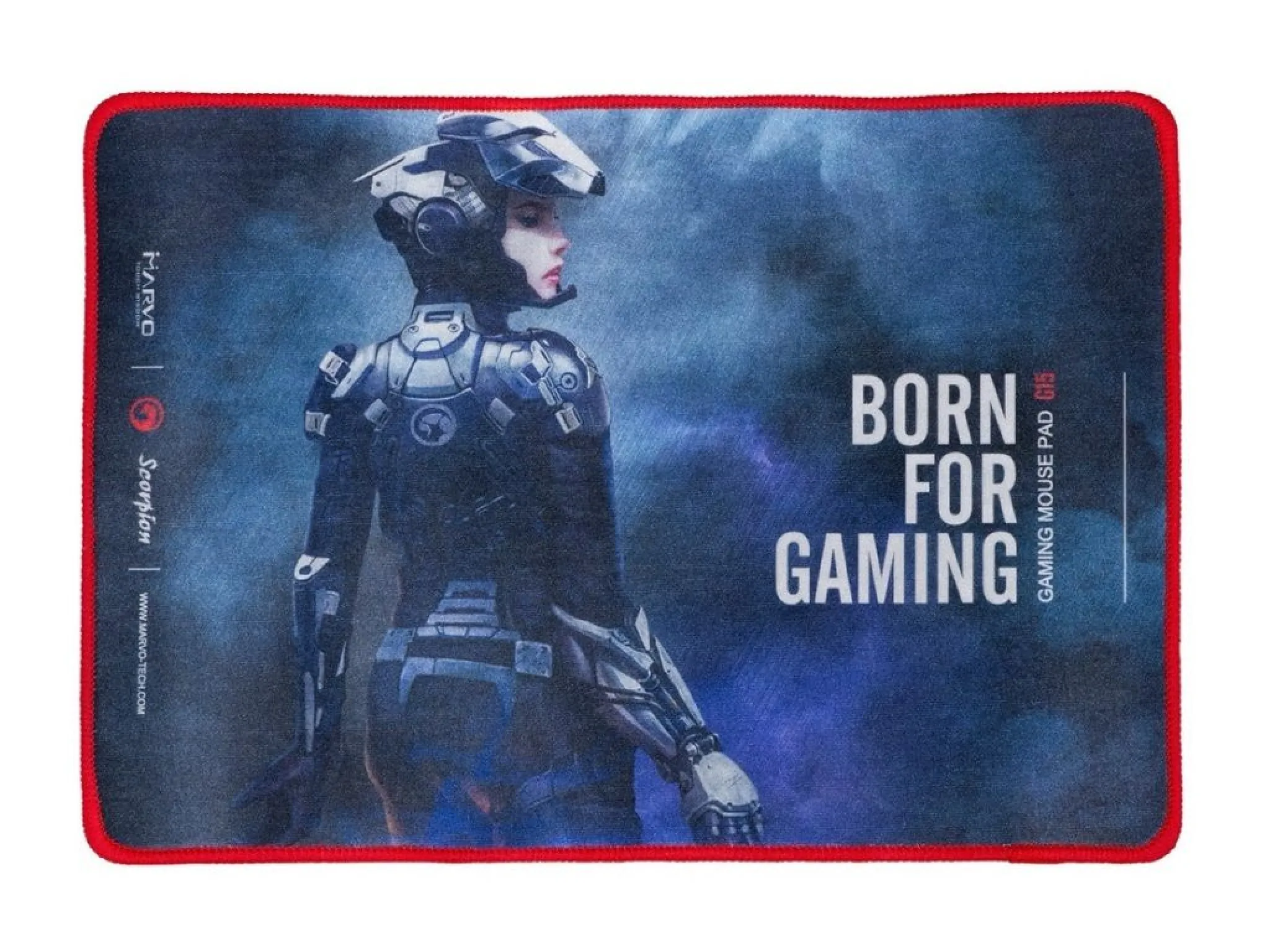Marvo gaming musemåtte "Born for gaming" design