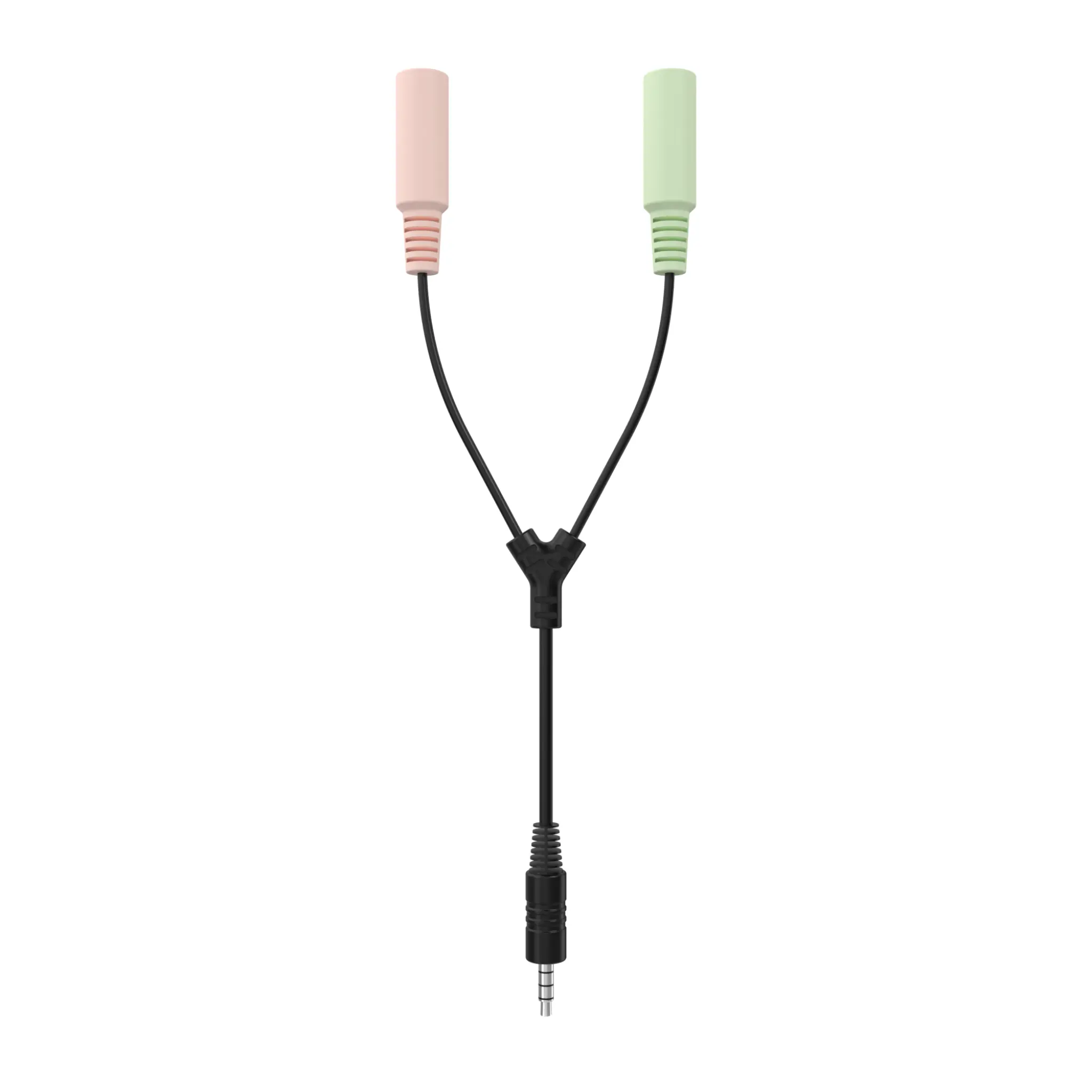 Sinox headset adapter. 0,2m. Sort