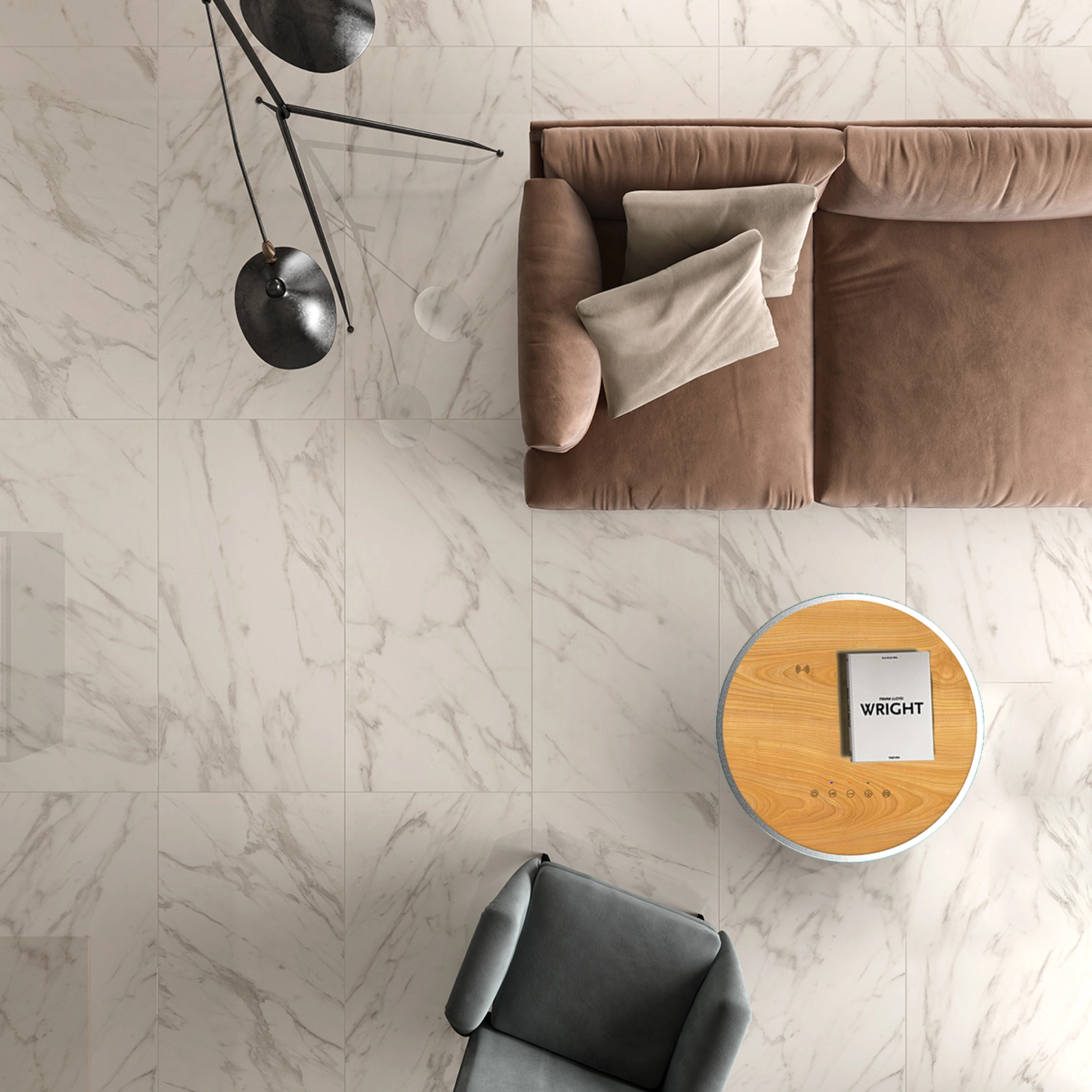 Sinox Bluetooth® højttaler og bord i lyst træ