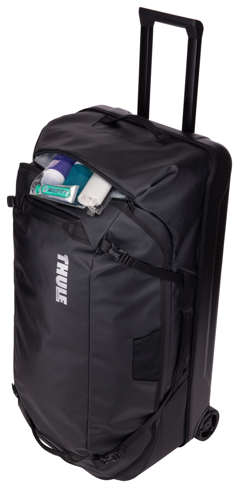 Thule Chasm Rolling Duffel. Sort 