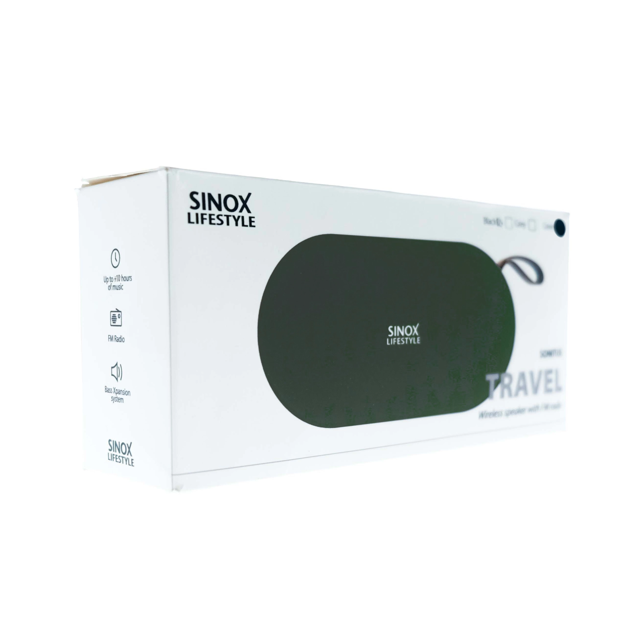 Sinox Sonitus Travel BT højttaler. Grøn