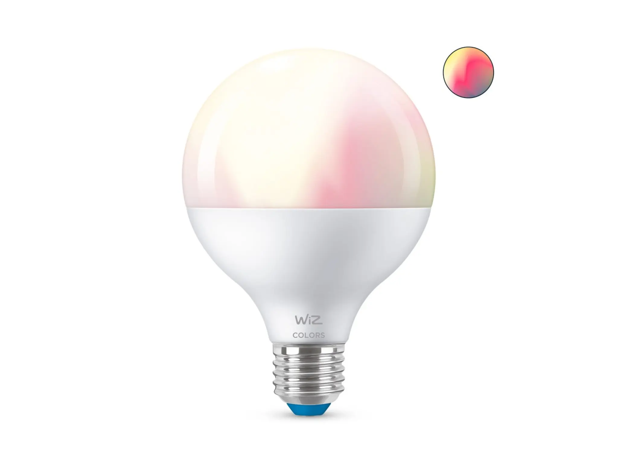 WiZ LED pære. E27. Hvid + 16 mio. farver