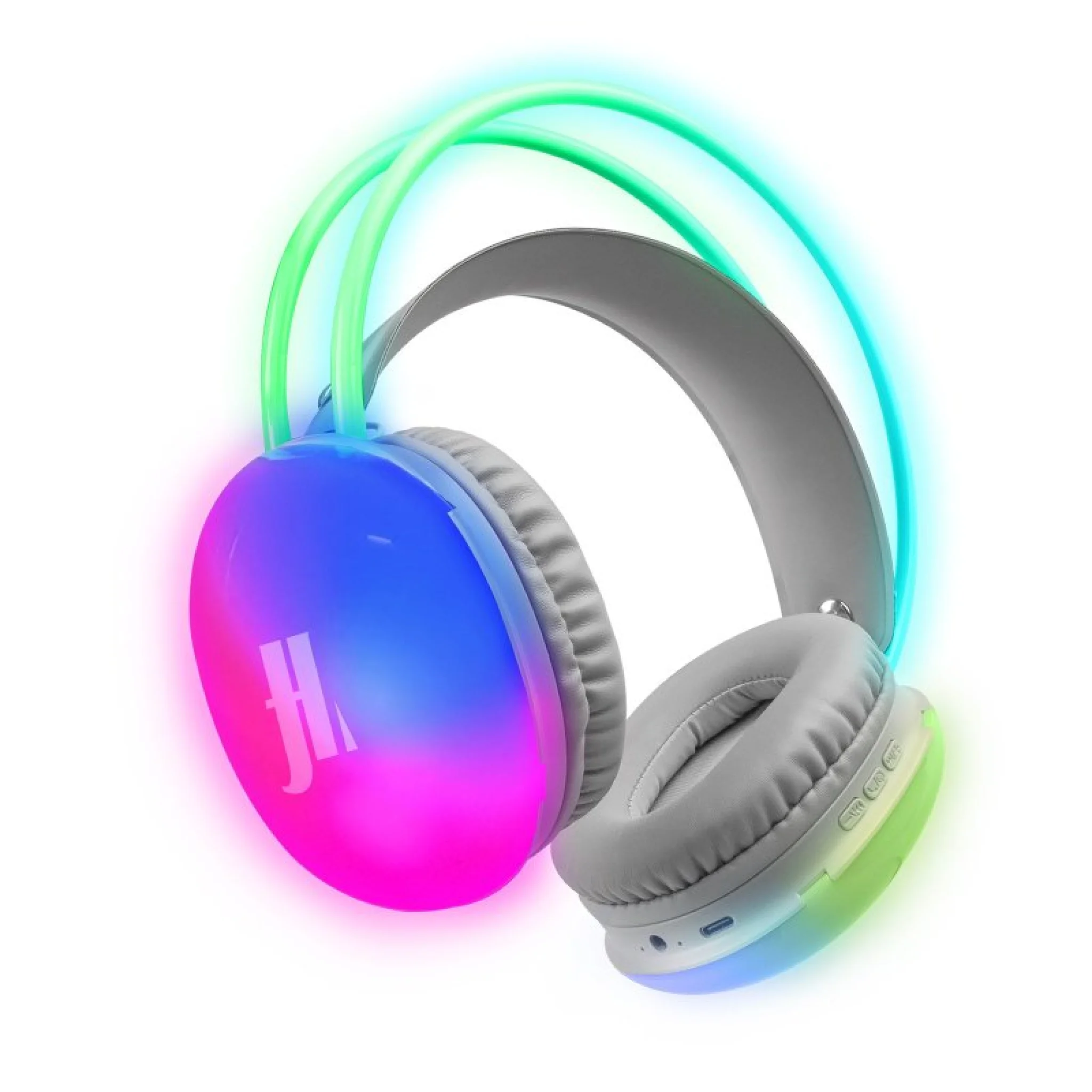 SBS trådløst headset med integreret LED-lys