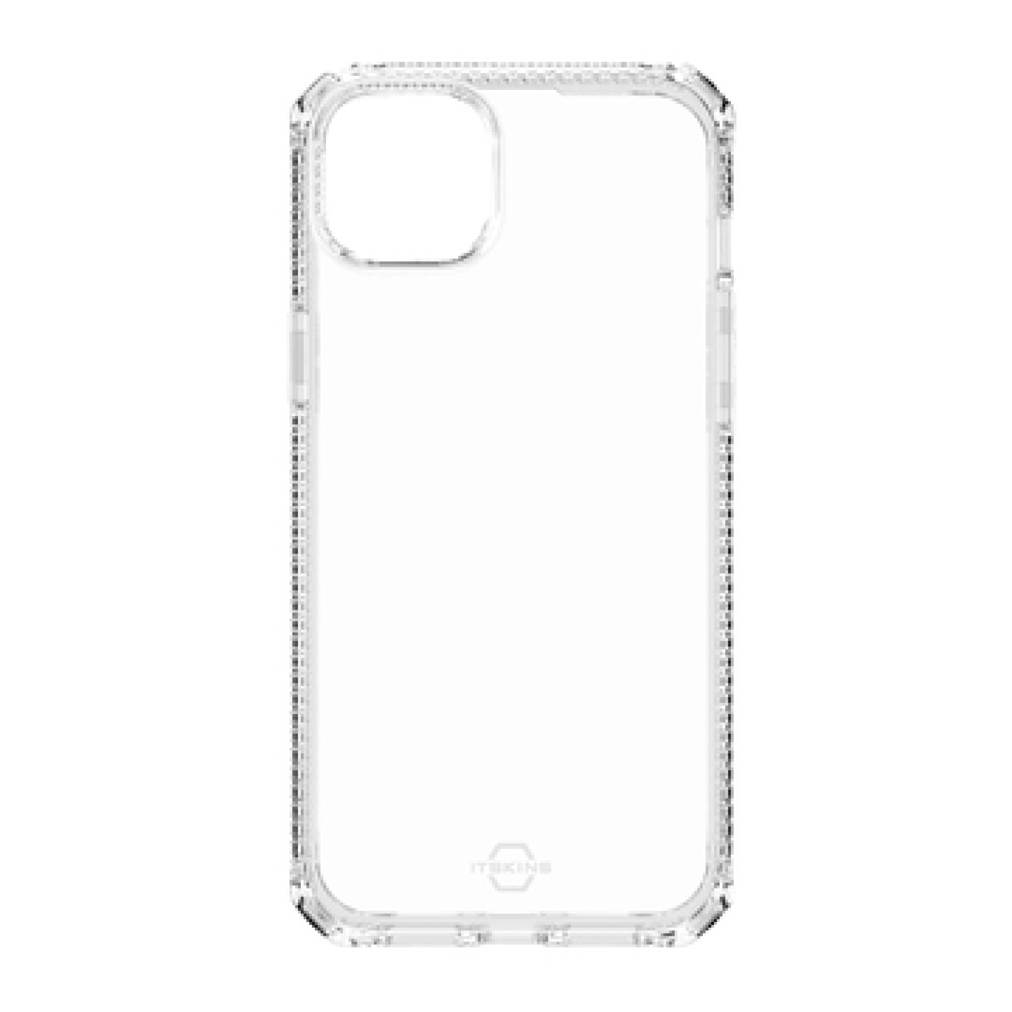 ITSKINS SPECTRUM CLEAR cover til iPhone 15®. Gennemsigtig