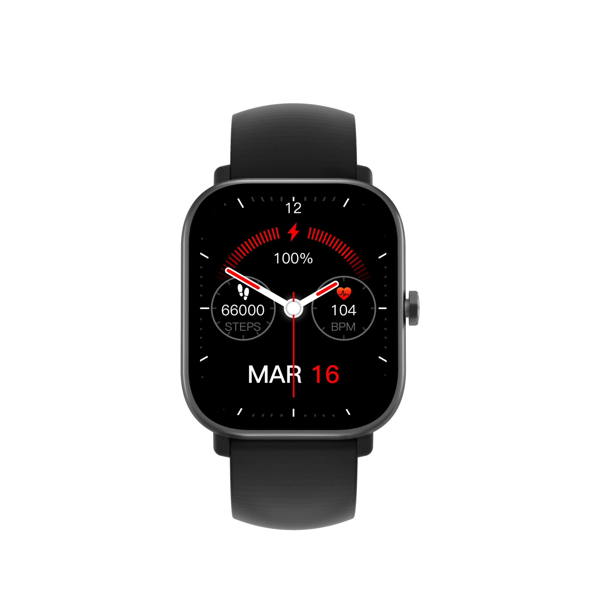 Sinox Lifestyle SQUARE Smartwatch. Sort