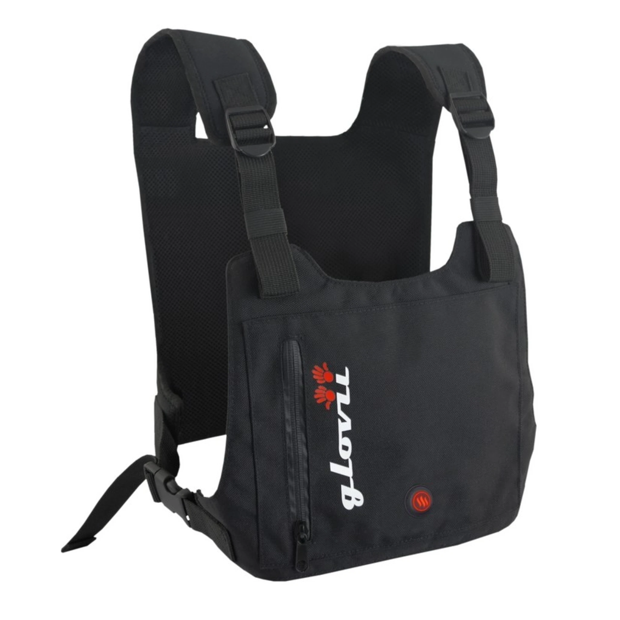 Glovii opvarmet universalvest. Sort