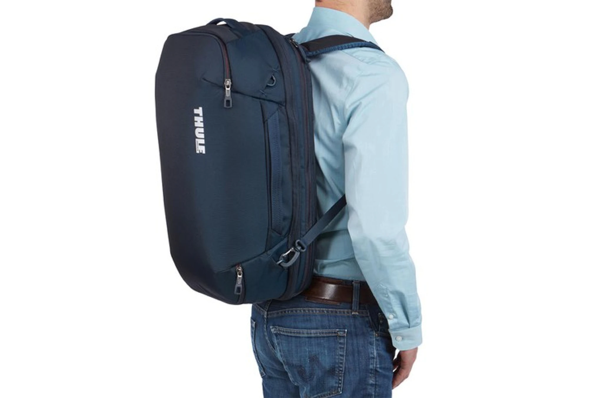 Thule Subterra Convertible Carry-On 40L. Mineral Blue