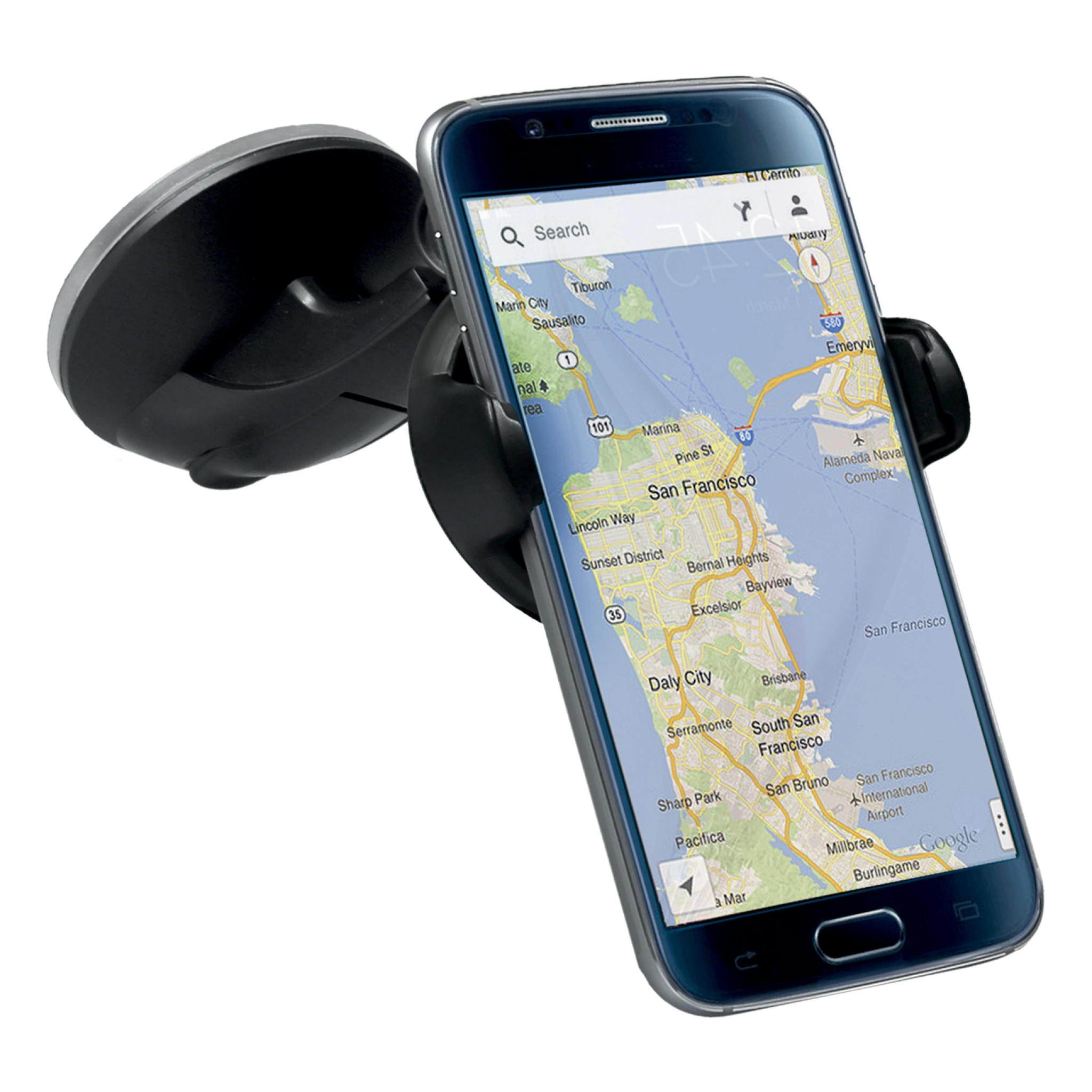 SBS universel mobilholder til bilen. Sort