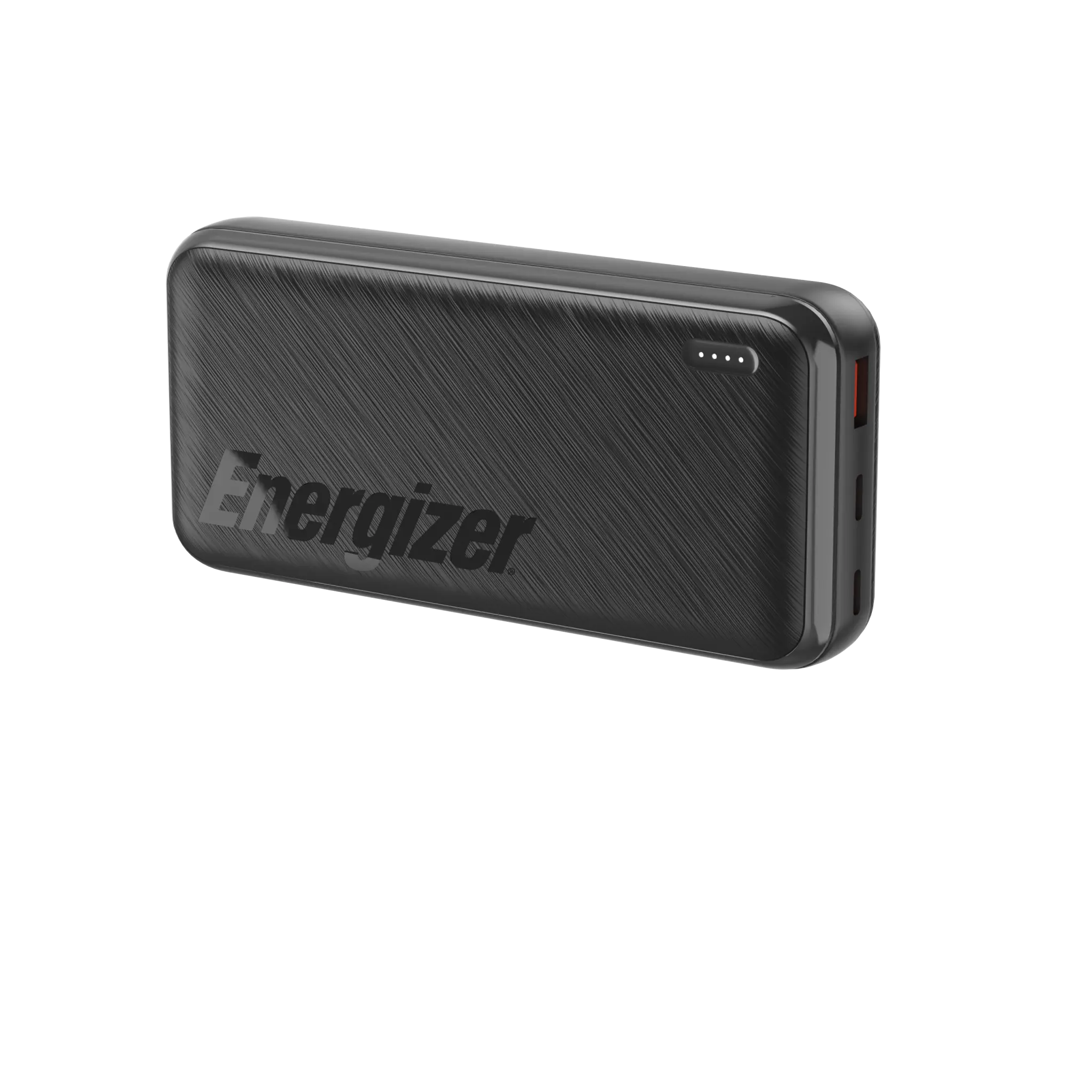 Energizer 20K hurtigopladende powerbank med høj kapacitet. Sort