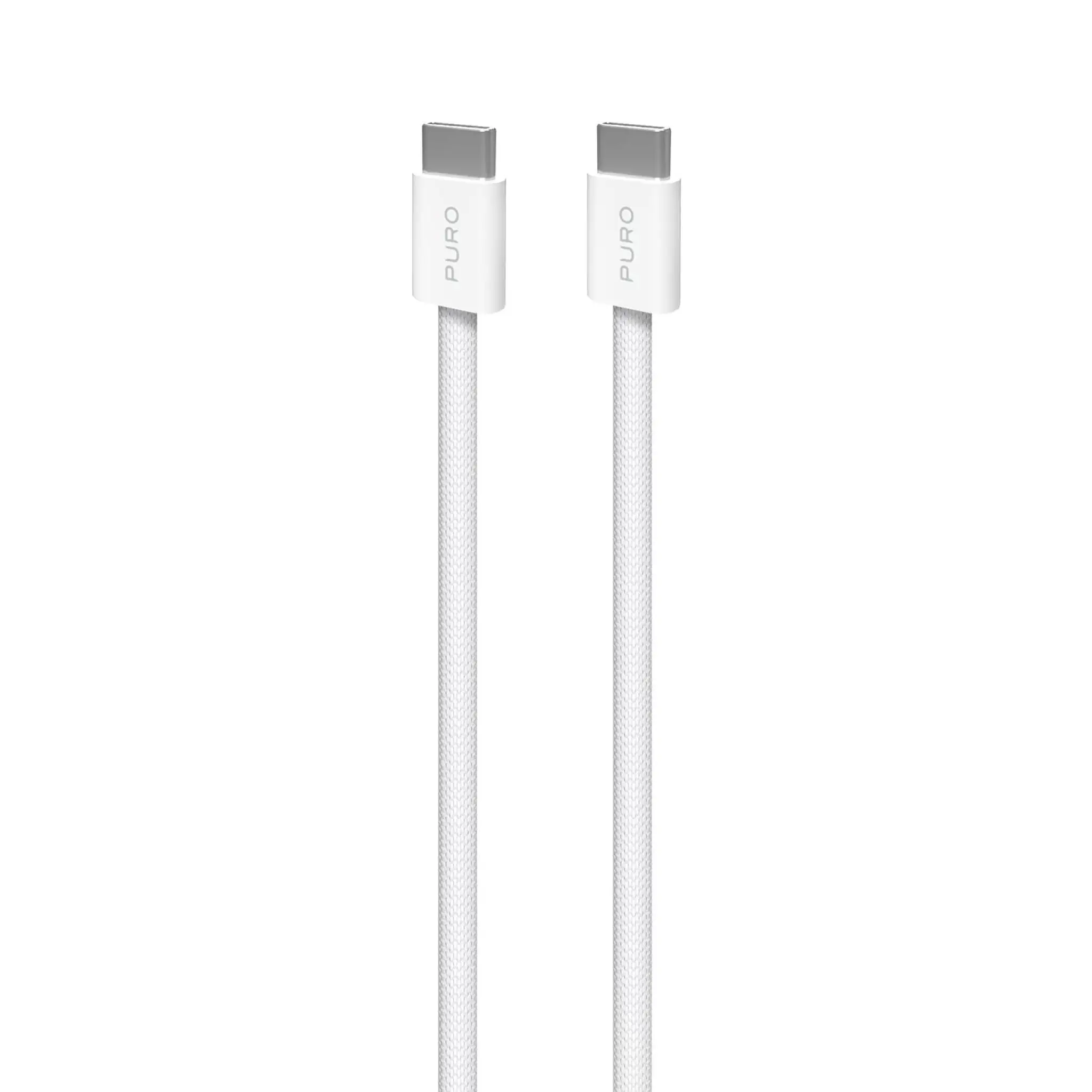 PURO Fabrik 2.0 60W USB-C til USB-C opladnings- og synkroniseringskabel 1,5 m
